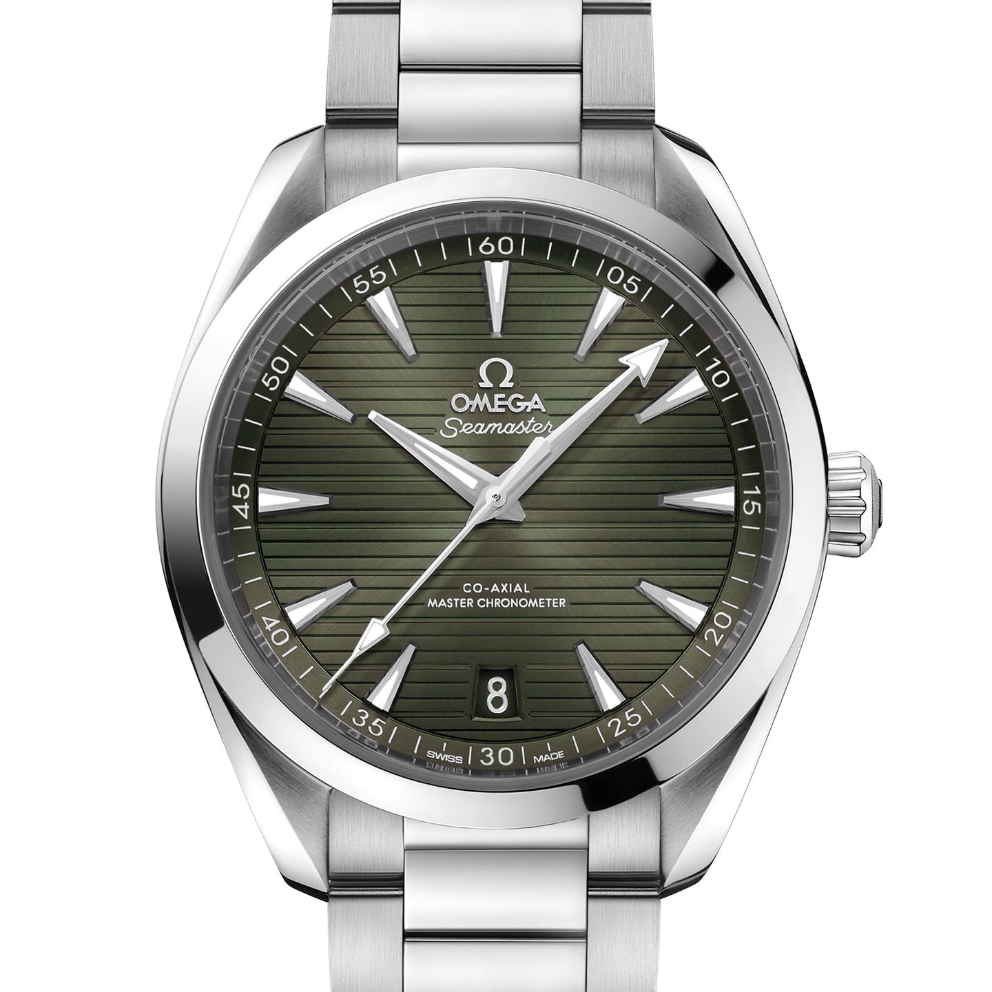 Omega Seamaster Aqua Terra 220.10.41.21.10.001 (2024) - Green dial 41 mm Steel case (1/8)