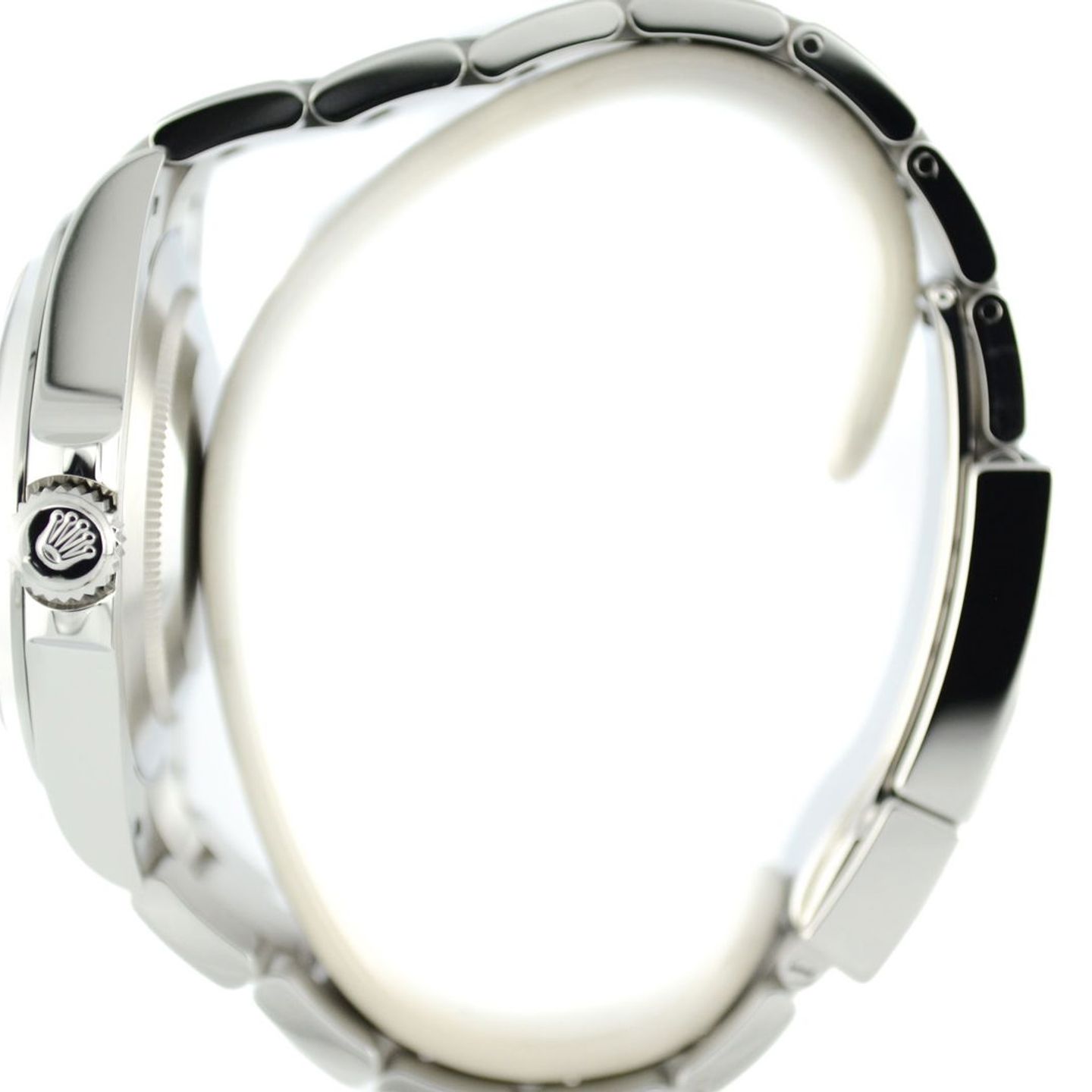 Rolex Air-King 126900 (2023) - Black dial 40 mm Steel case (3/7)