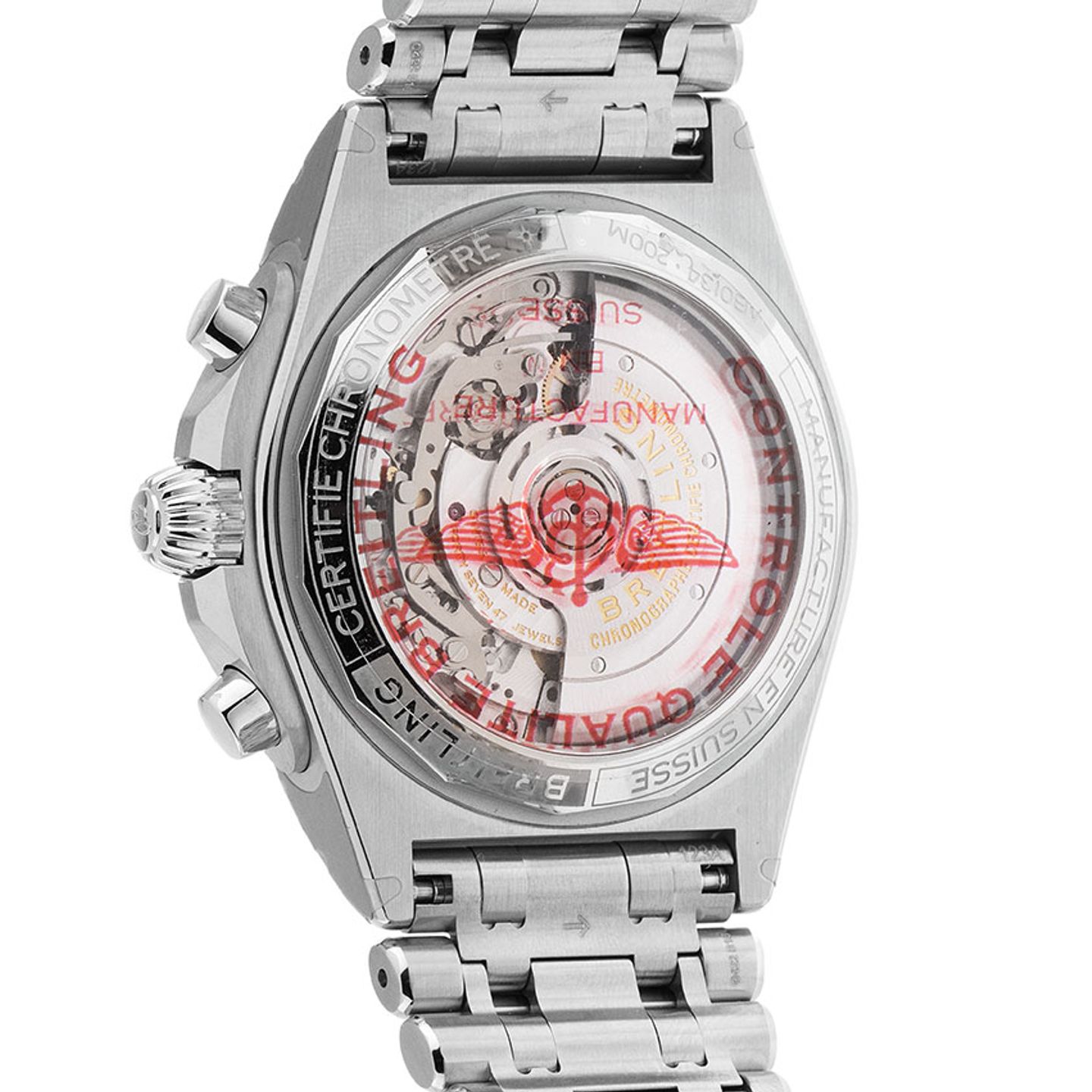 Breitling Chronomat 42 AB0134101L1A1 (2023) - Green dial 42 mm Steel case (5/6)