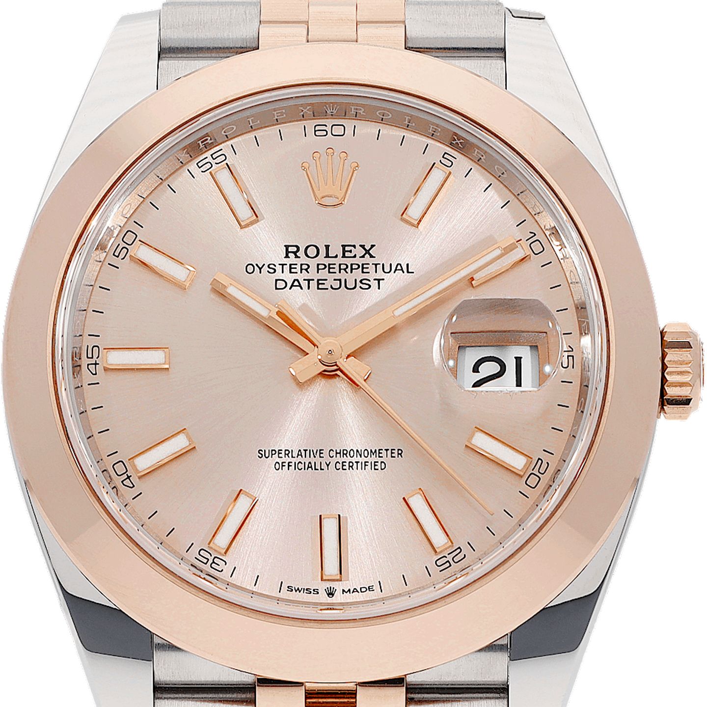 Rolex Datejust 41 126301 (2025) - 41 mm Gold/Steel case (1/5)