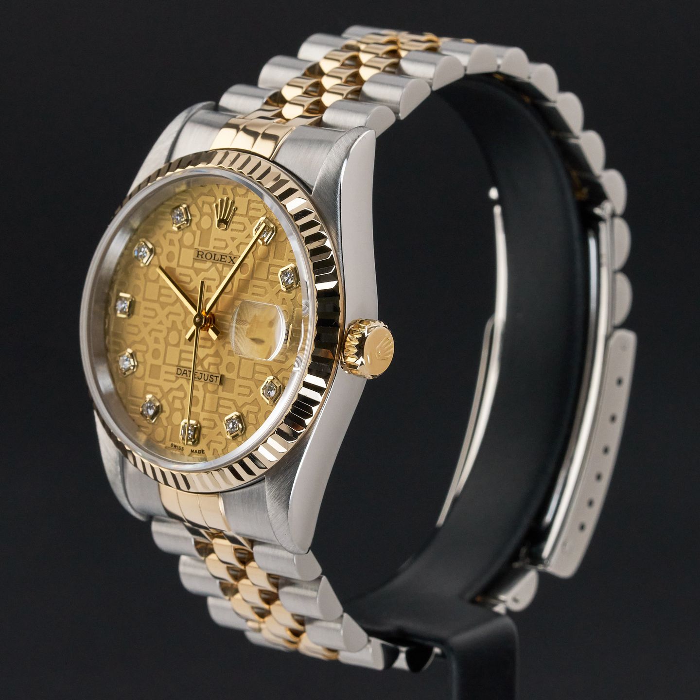 Rolex Datejust 36 16233 (1994) - 36 mm Gold/Steel case (4/8)