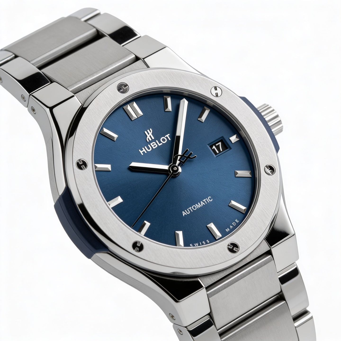 Hublot Classic Fusion Blue 548.NX.7170.NX - (3/4)