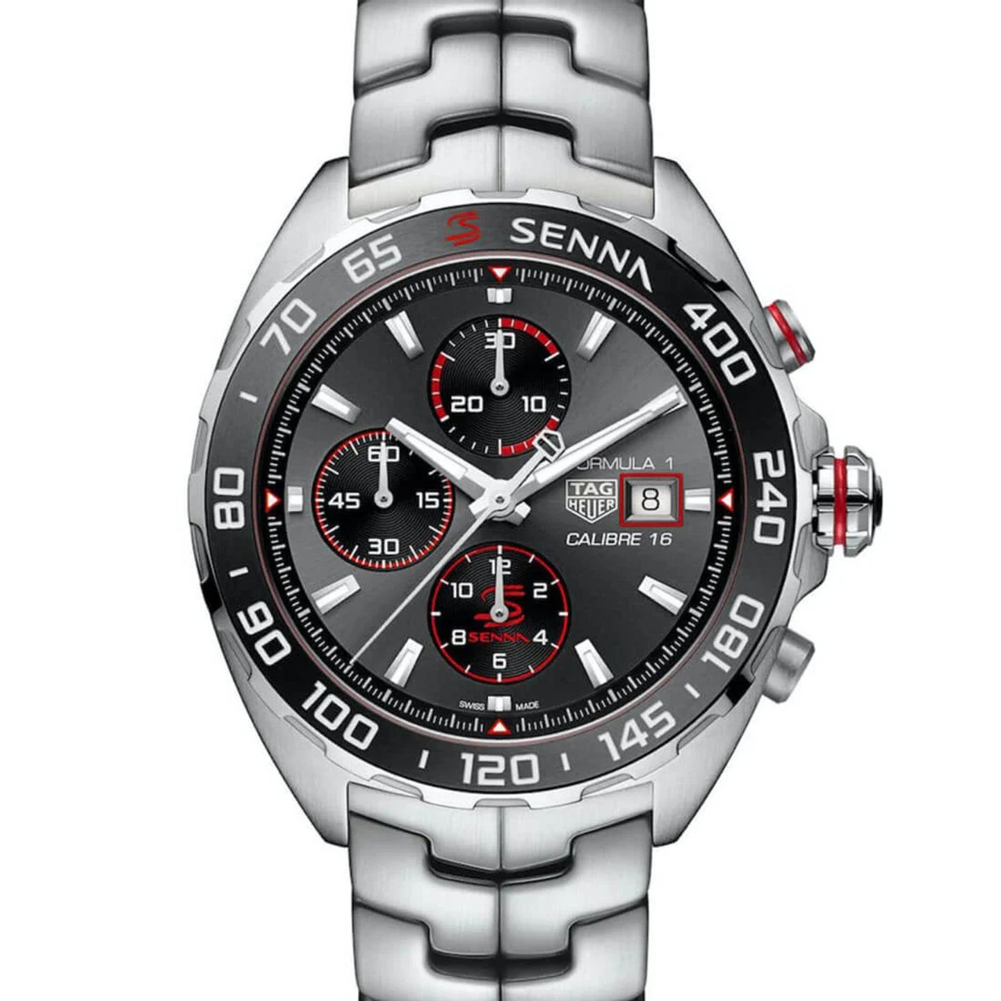 TAG Heuer Formula 1 CAZ201D.BA0633 (2024) - Grey dial 44 mm Steel case (2/3)