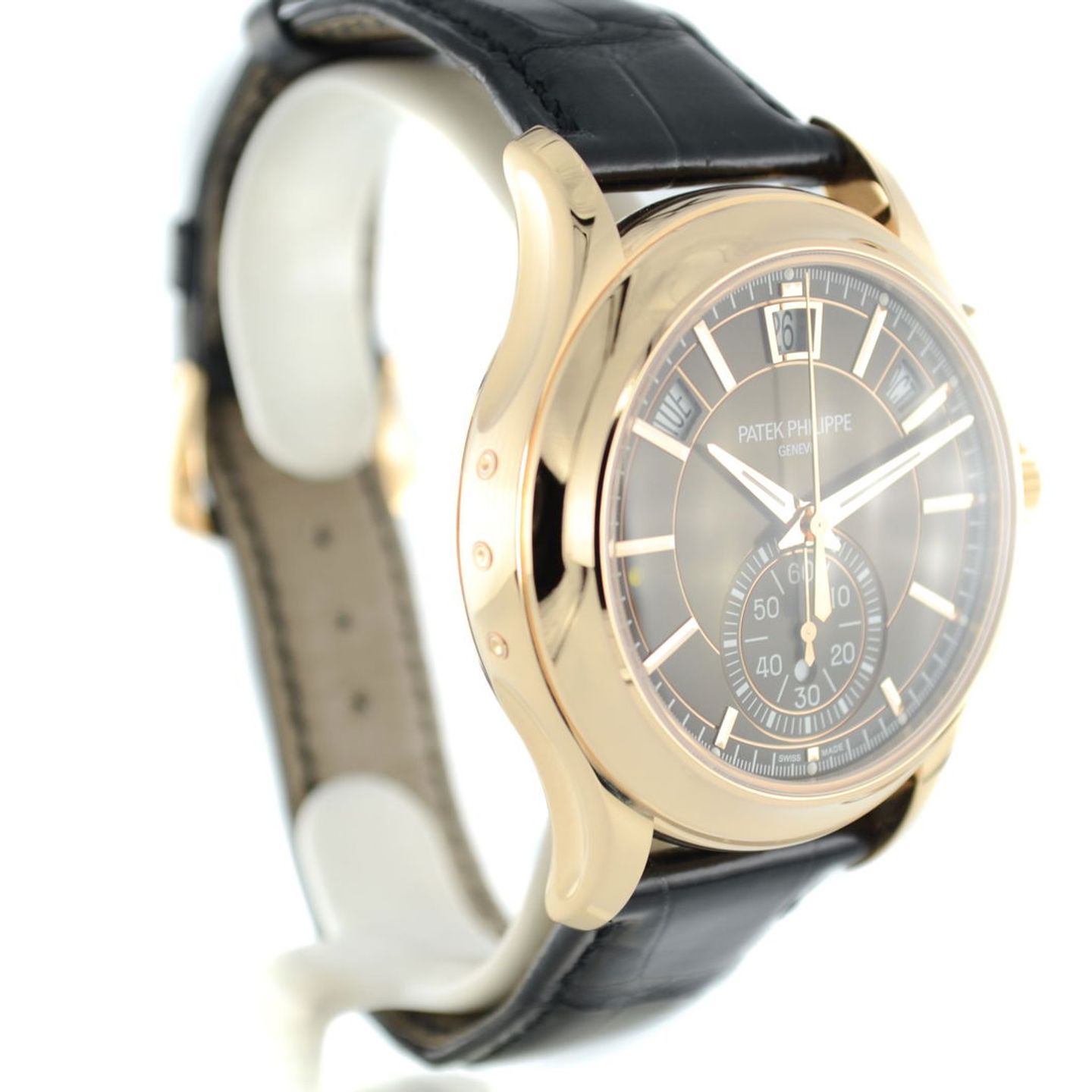 Patek Philippe Annual Calendar Chronograph 5905R-001 (2021) - Brown dial 42 mm Rose Gold case (6/7)