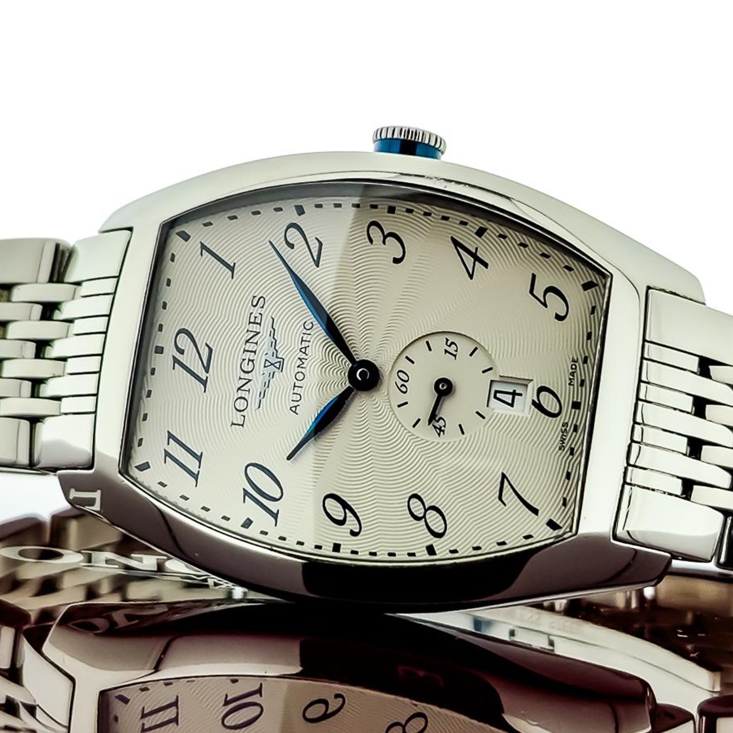 Longines Evidenza L2.642.4.73.6 (2014) - Silver dial 33 mm Steel case (7/8)