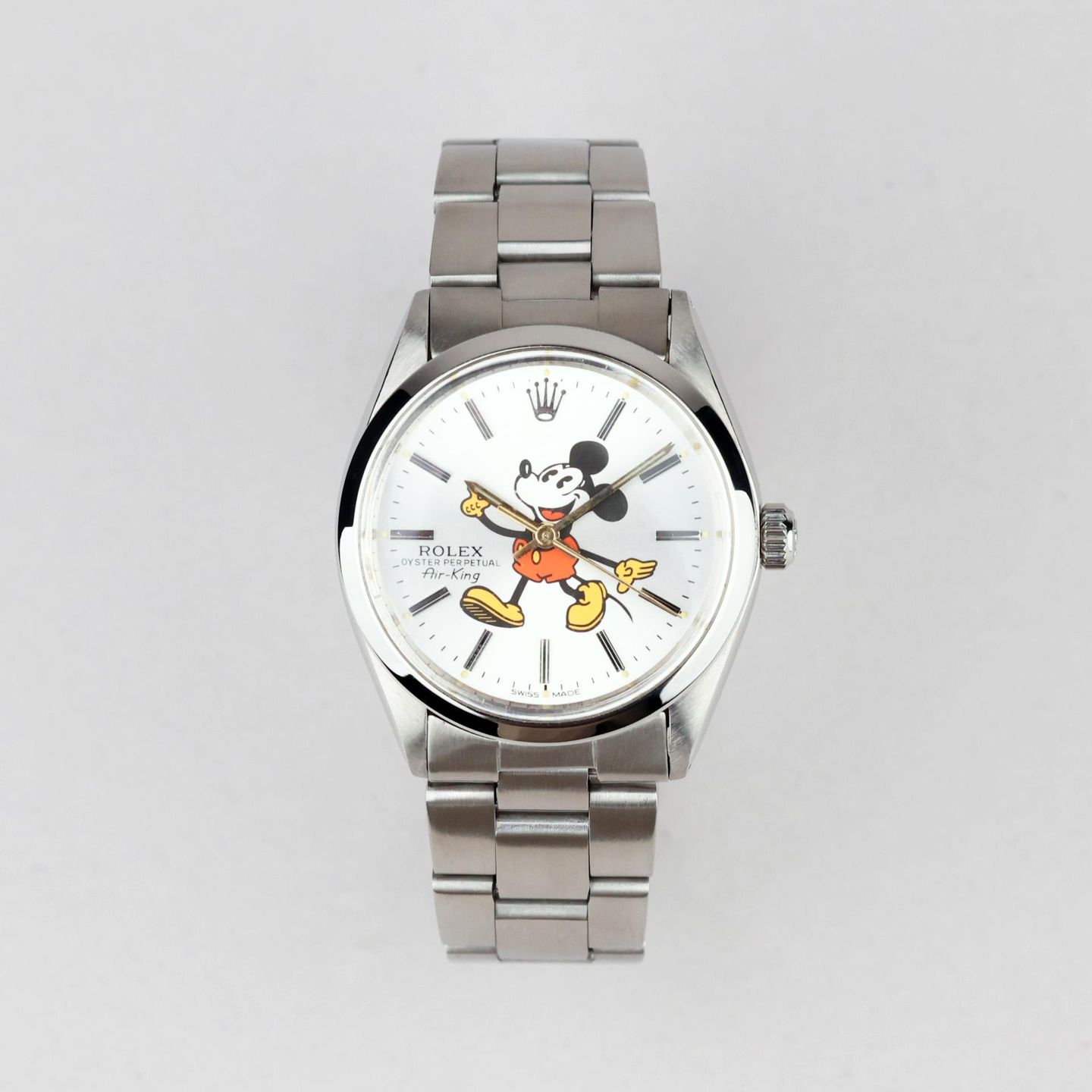 Rolex Air-King 5500 (1980) - 34mm Staal (1/7)