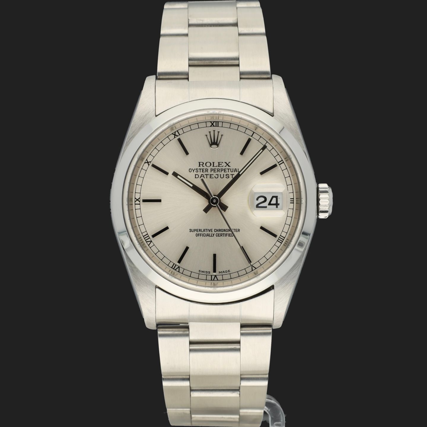 Rolex Datejust 36 116200 (2002) - 36mm Staal (3/8)