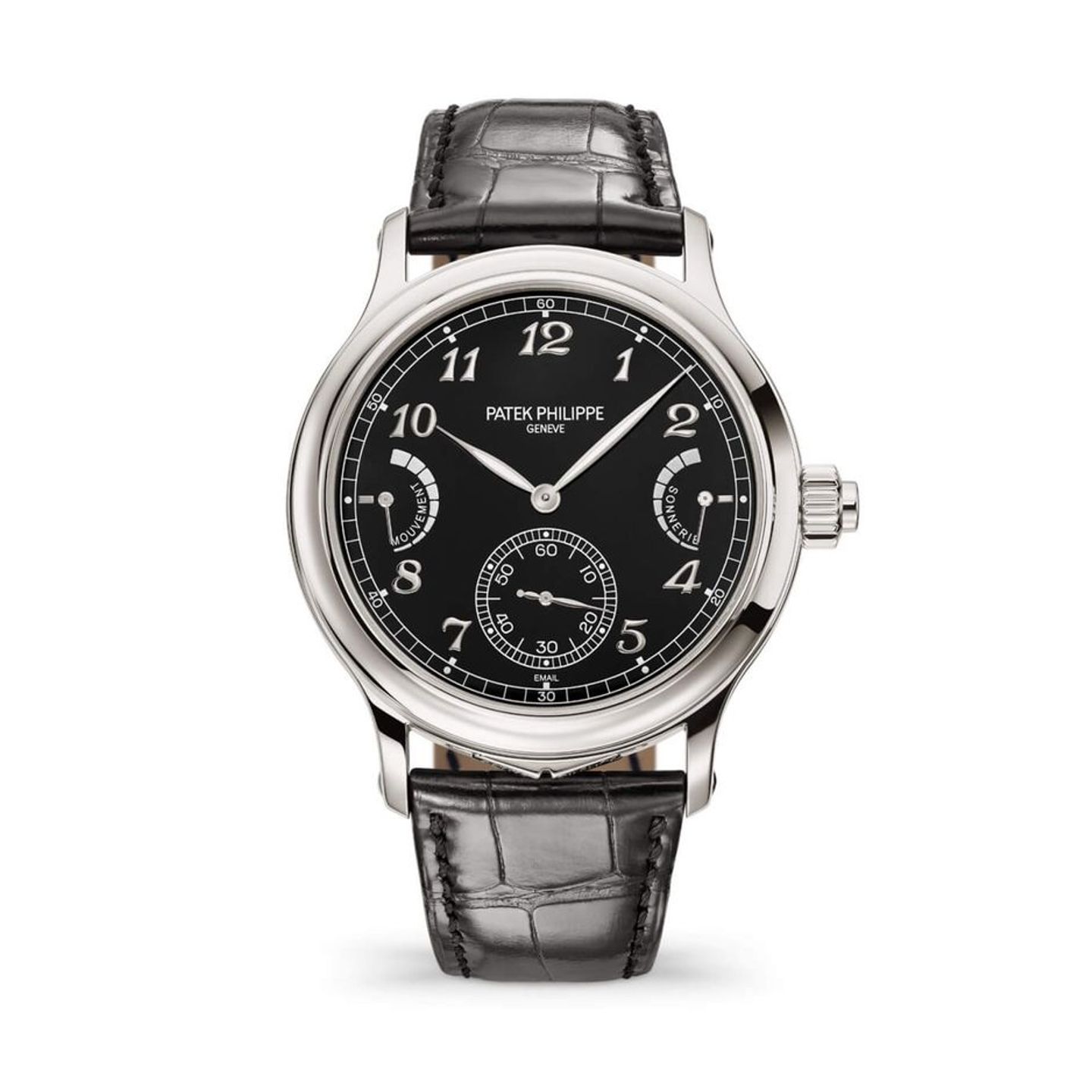 Patek Philippe Minute Repeater 6301P-001 (2025) - Black dial 45 mm Platinum case (1/1)