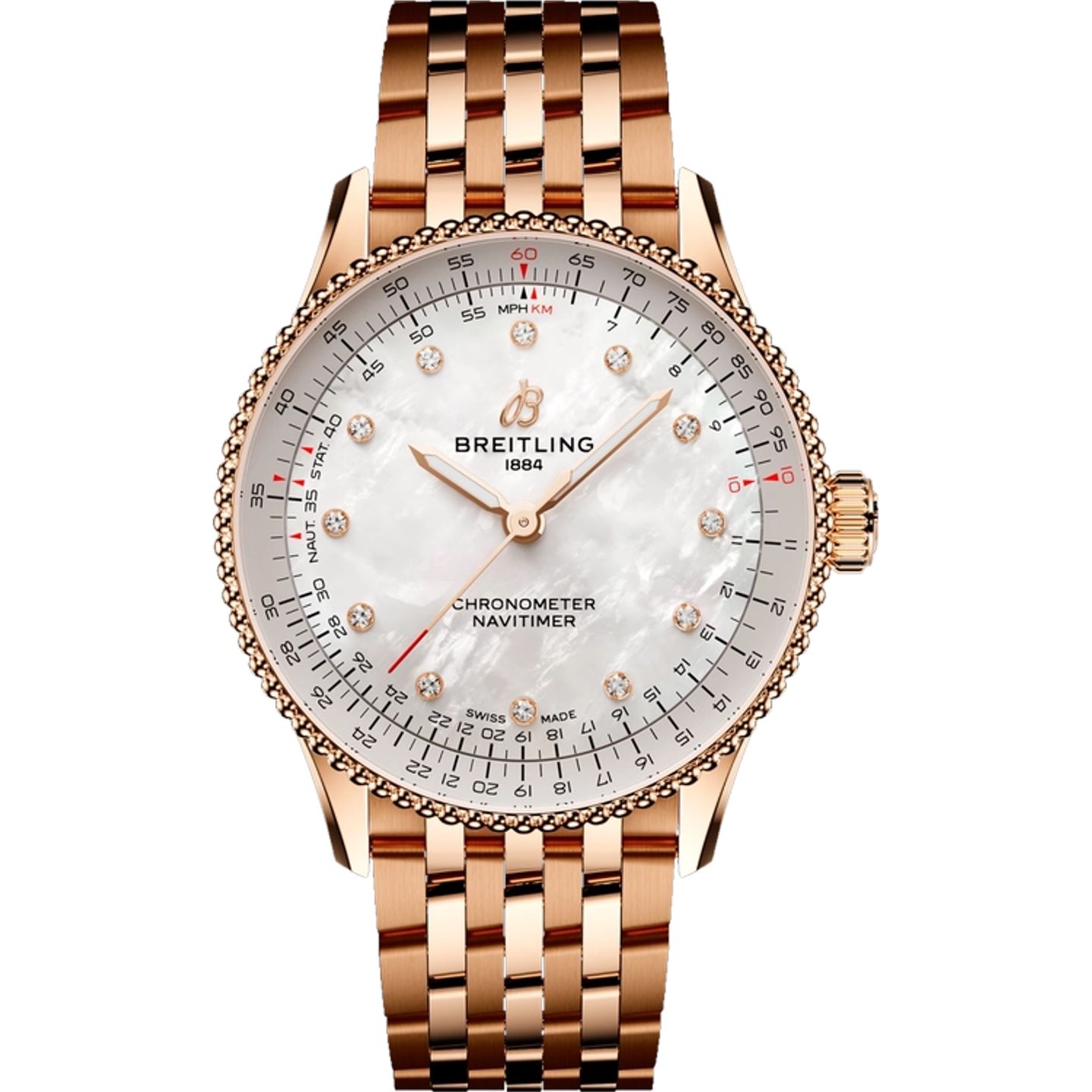 Breitling Navitimer R17327211A1R1 (2026) - 36mm Roodgoud (1/1)