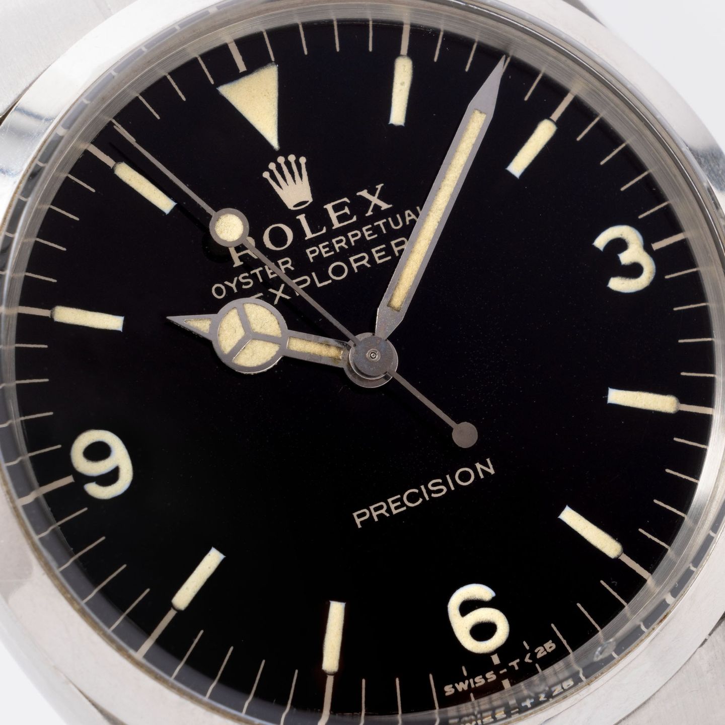 Rolex Explorer 5500 (1967) - Black dial 34 mm Steel case (4/8)