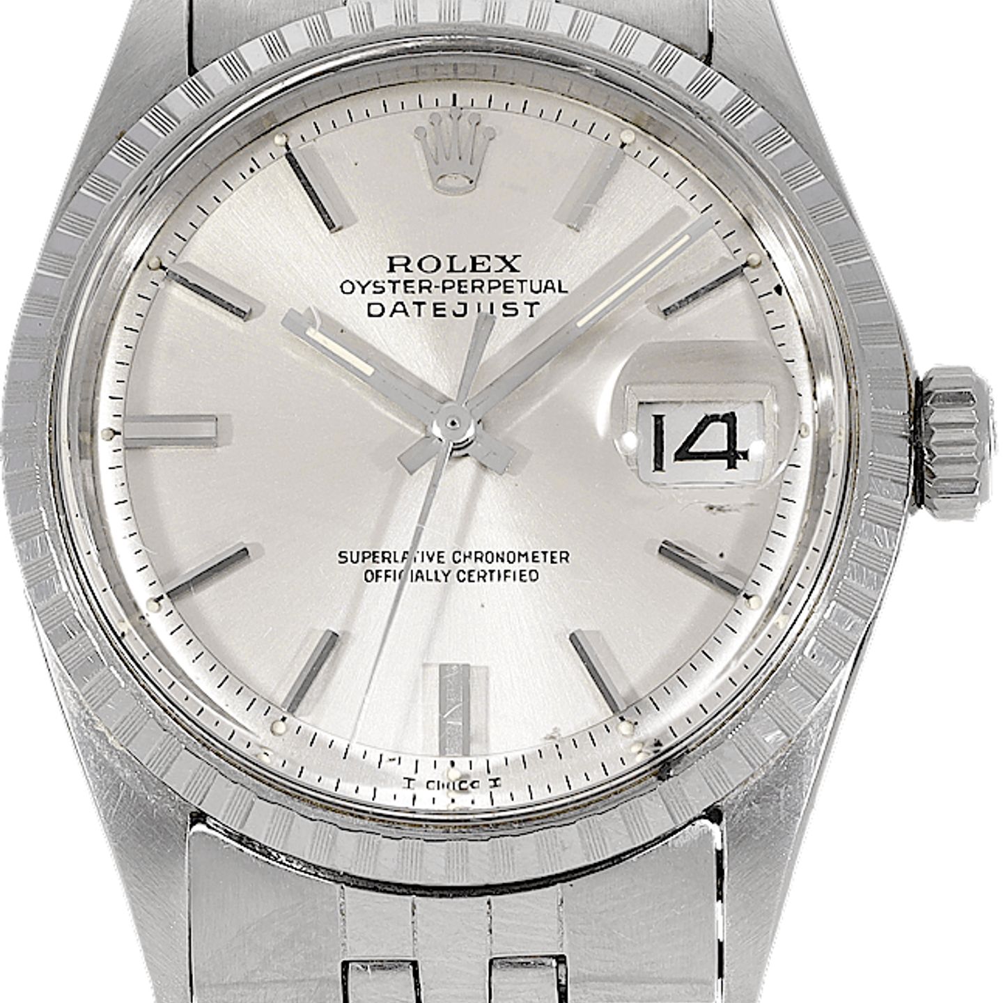 Rolex Datejust 1603 (Unknown (random serial)) - Silver dial 36 mm Steel case (2/2)