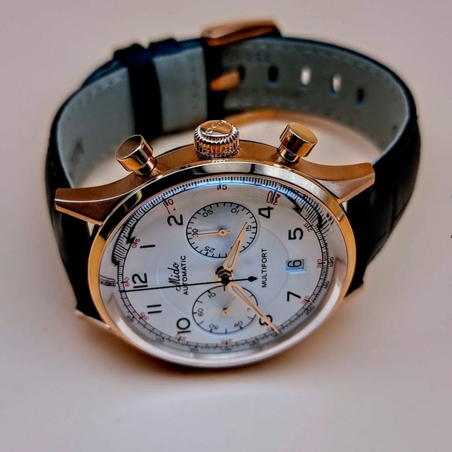 Mido Multifort M040.427.36.262.00 (2025) - Silver dial 42 mm Steel case (6/8)