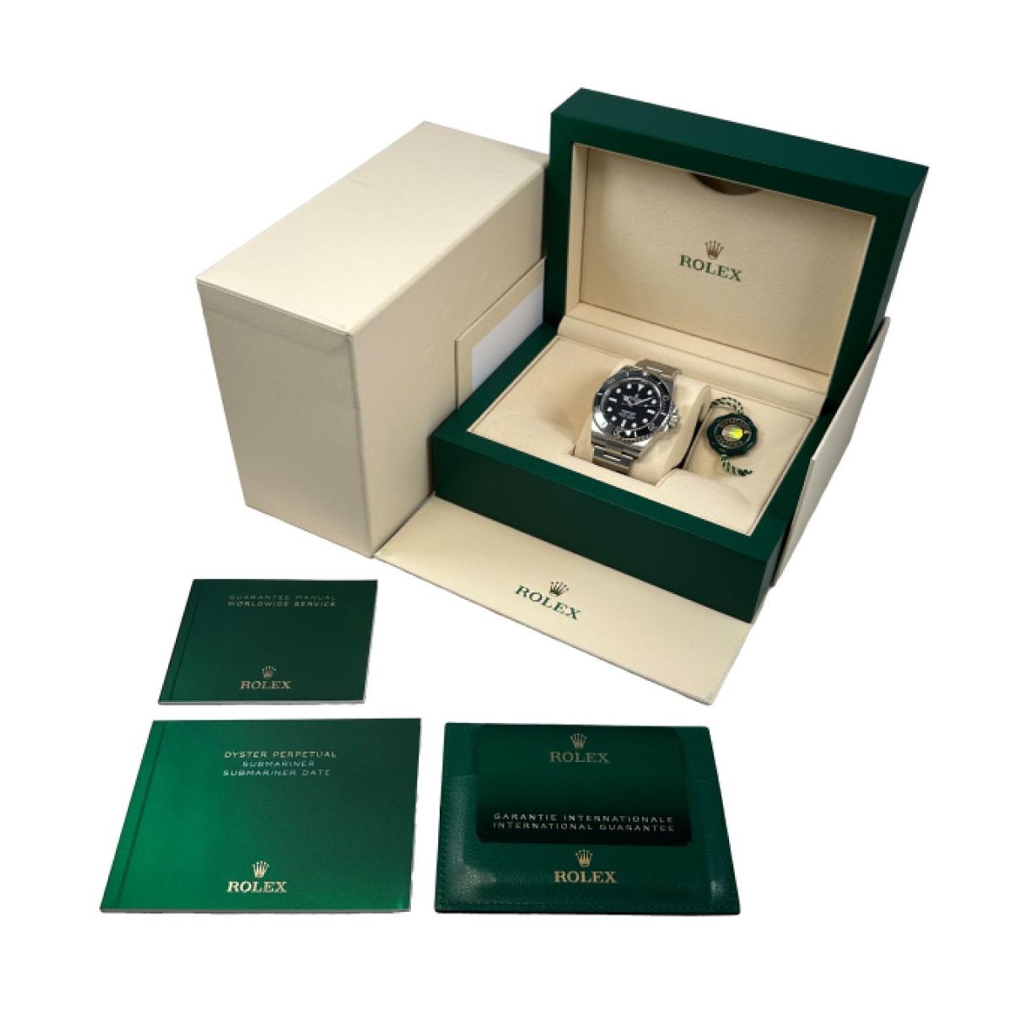 Rolex Submariner No Date 124060 (2021) - Zwart wijzerplaat 41mm Staal (5/5)