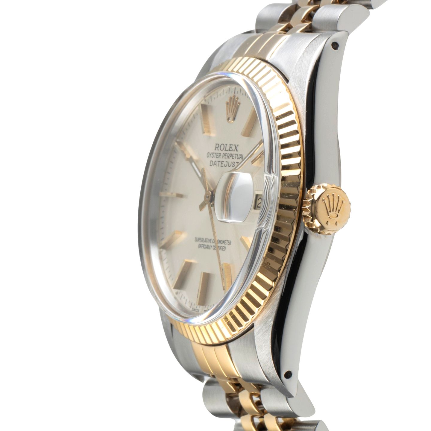 Rolex Datejust 36 16013 (Onbekend (willekeurig serienummer)) - 36mm Goud/Staal (6/8)