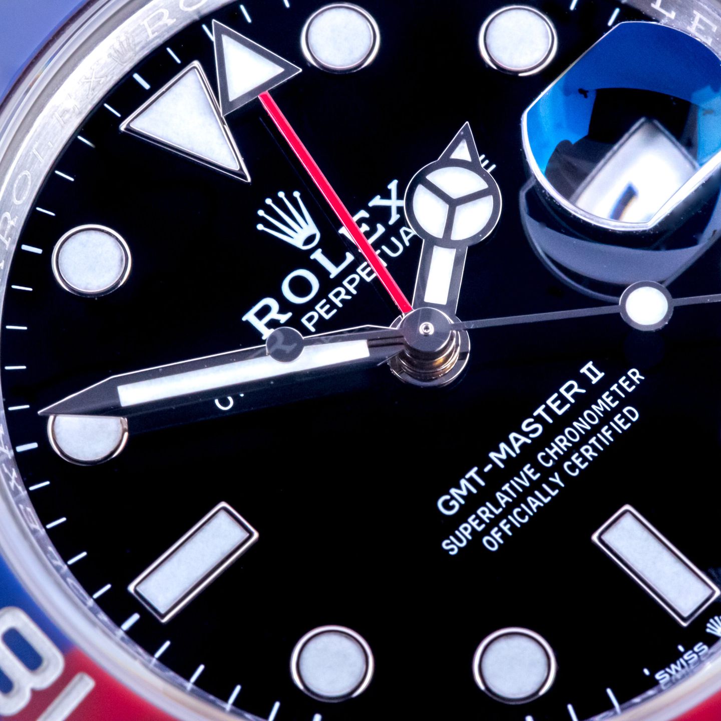 Rolex GMT-Master II 126710BLRO (2022) - Zwart wijzerplaat 40mm Staal (2/8)