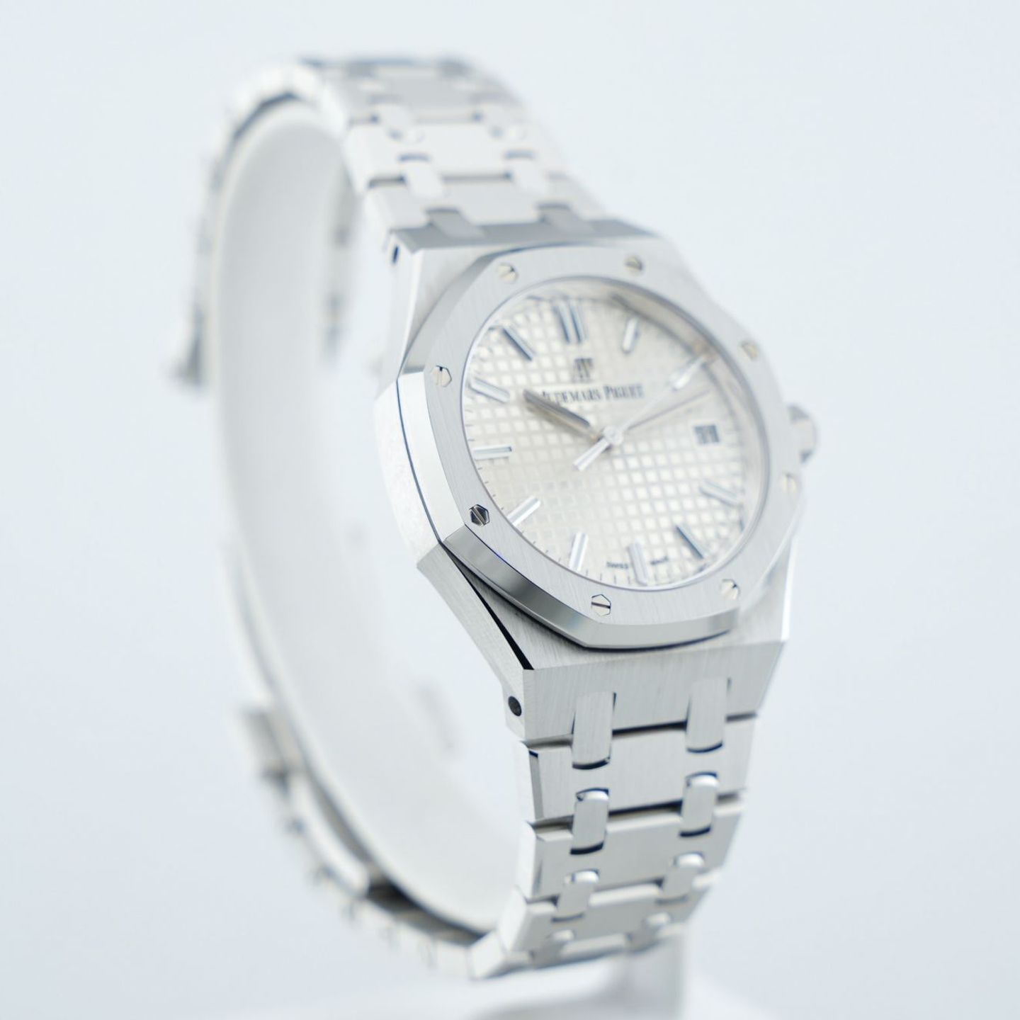 Audemars Piguet Royal Oak Selfwinding 77350ST.OO.1261ST.01 (2022) - Zilver wijzerplaat 33mm Staal (8/8)