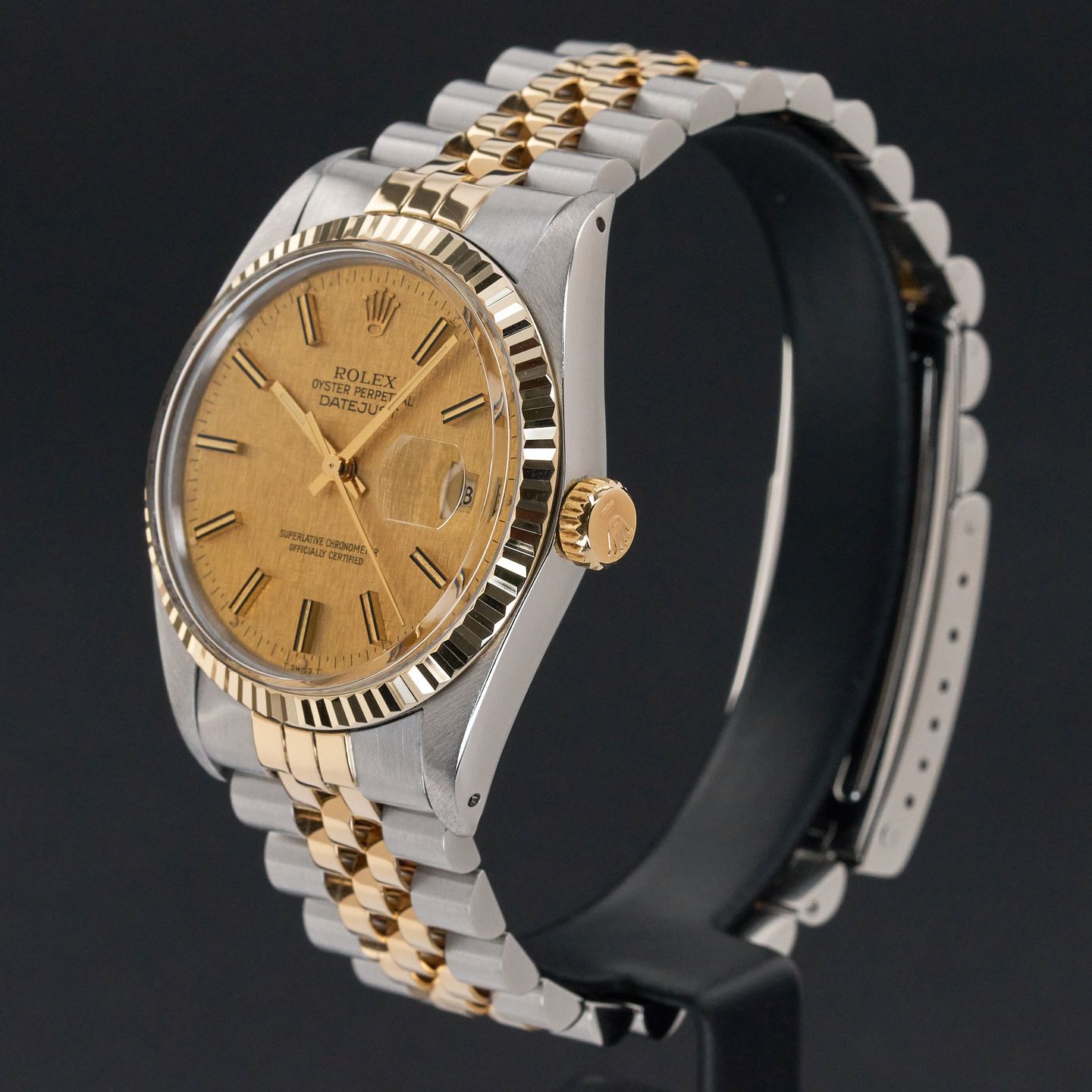 Rolex Datejust 36 16013 (1982) - 36mm Goud/Staal (3/7)
