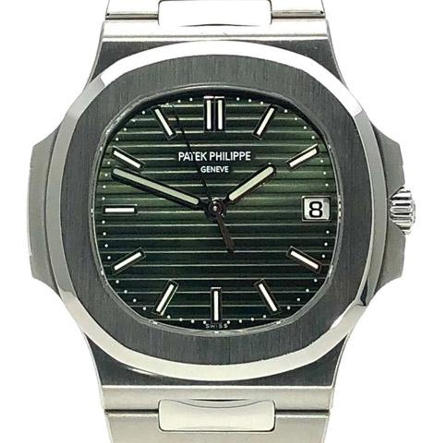 Patek Philippe Nautilus 5711/1A-014 (2022) - Green dial 40 mm Steel case (1/8)