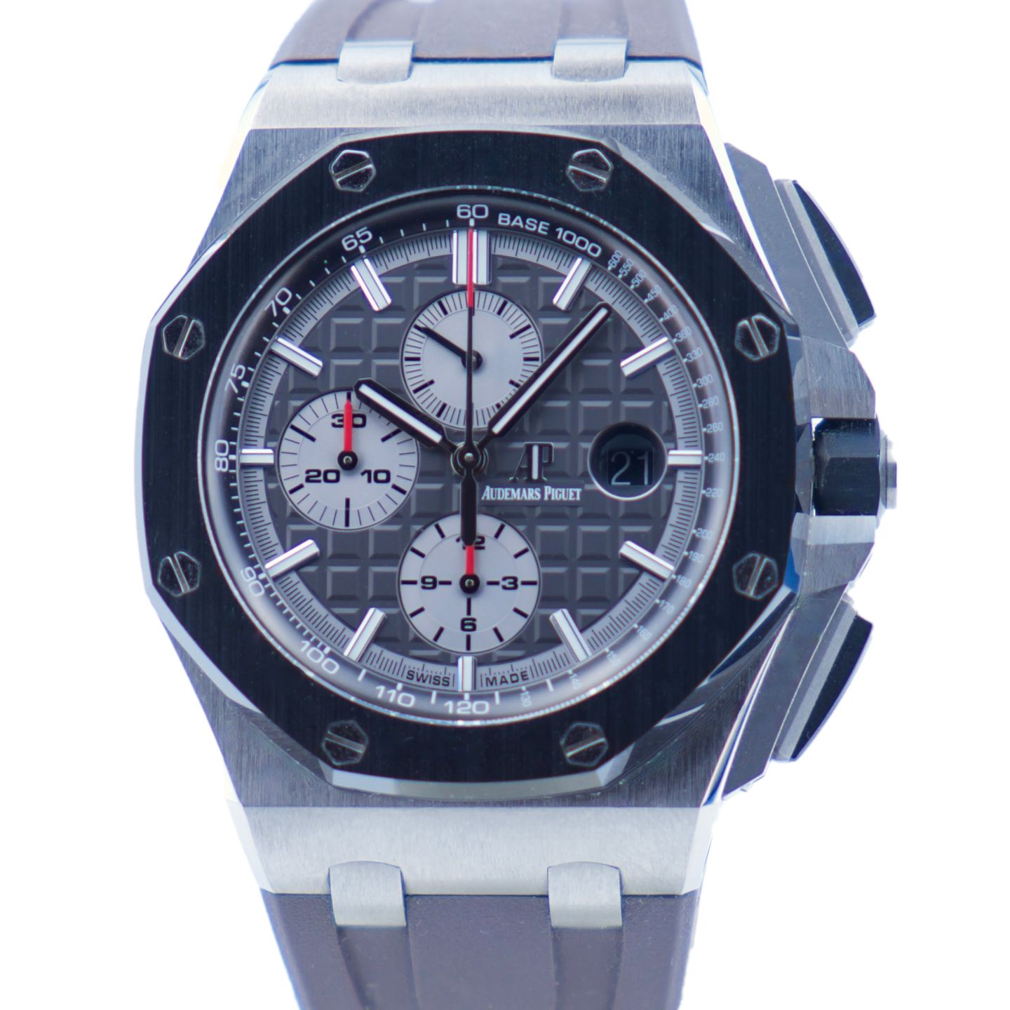 Audemars Piguet Royal Oak Offshore Chronograph 26400IO.OO.A004CA.01 (2021) - Grijs wijzerplaat 44mm Titanium (1/1)