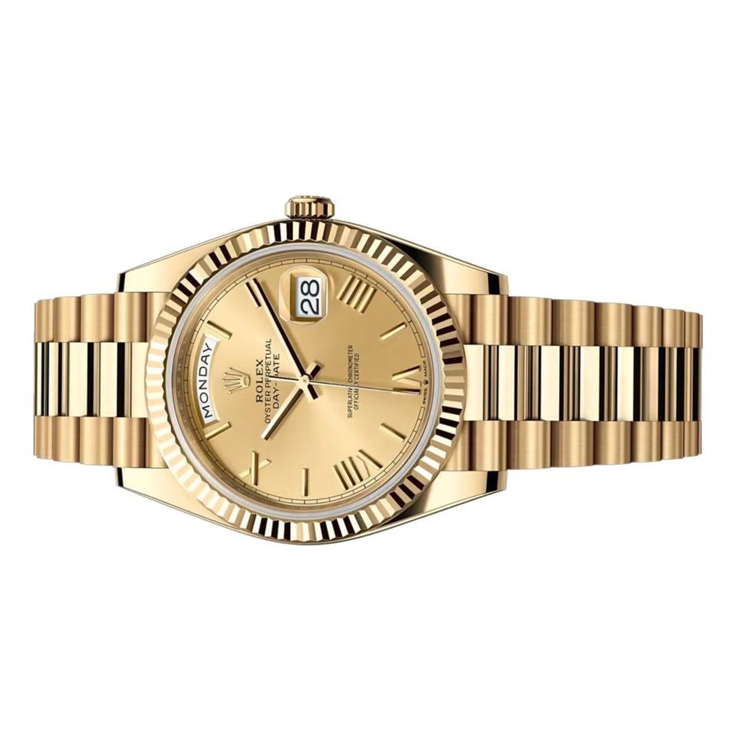 Rolex Day-Date 228238 (2022) - 40mm Geelgoud (2/6)