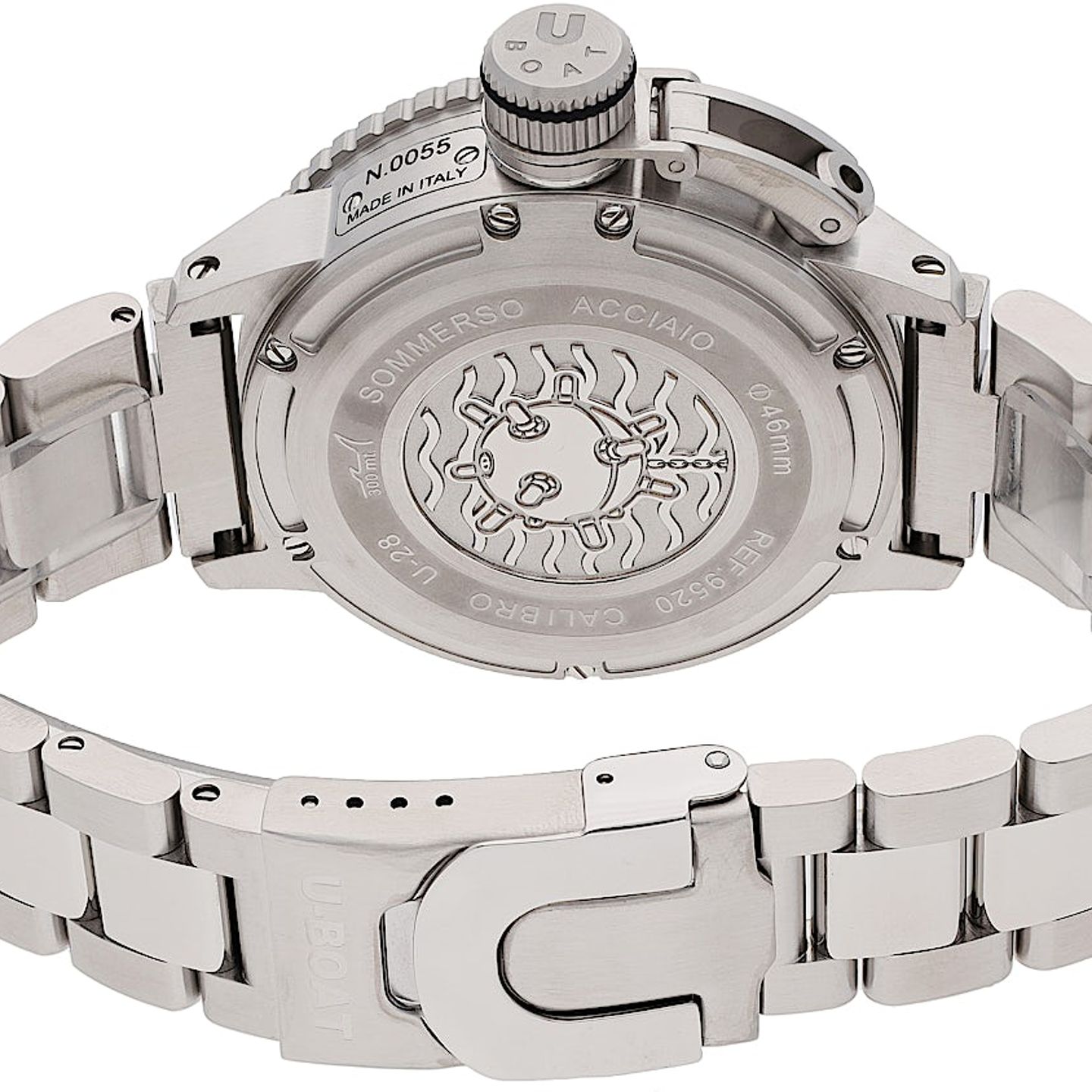 U-Boat Classico 9520/MT (2024) - Black dial 47 mm Steel case (5/5)