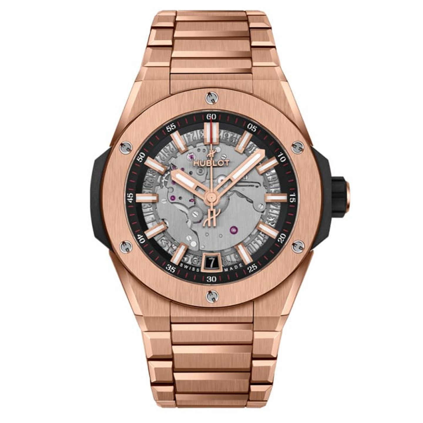 Hublot Big Bang 456.OX.0180.OX (2024) - Transparant wijzerplaat Onbekend Roodgoud (1/1)