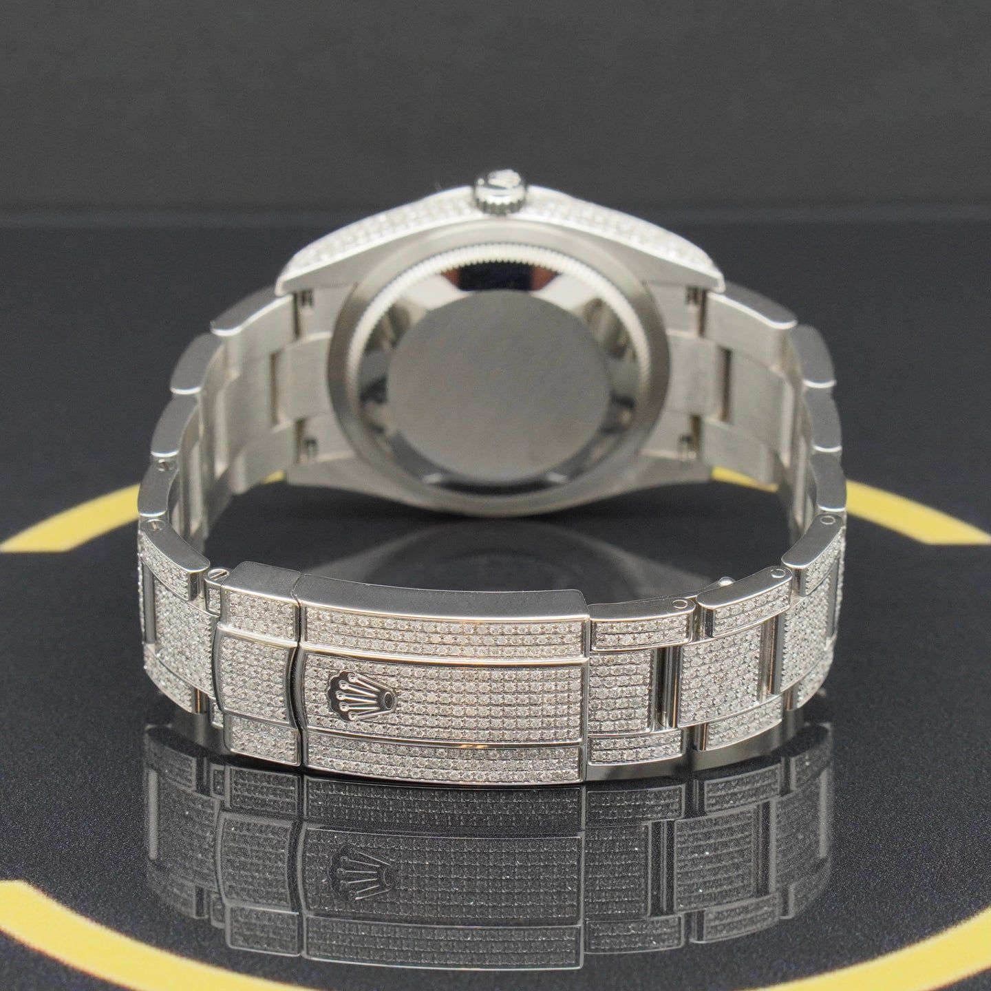 Rolex Oyster Perpetual 36 126000 (2023) - Diamant wijzerplaat 36mm Staal (7/7)