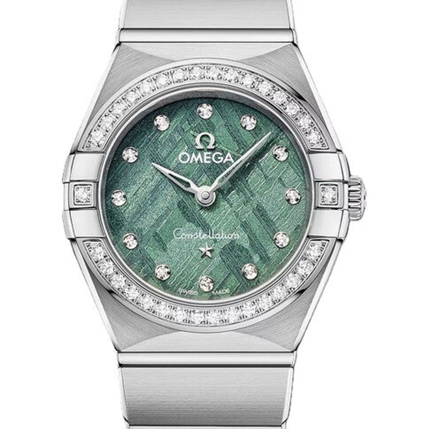 Omega Constellation Ladies 131.15.25.60.99.001 (2026) - Green dial 25 mm Steel case (1/1)