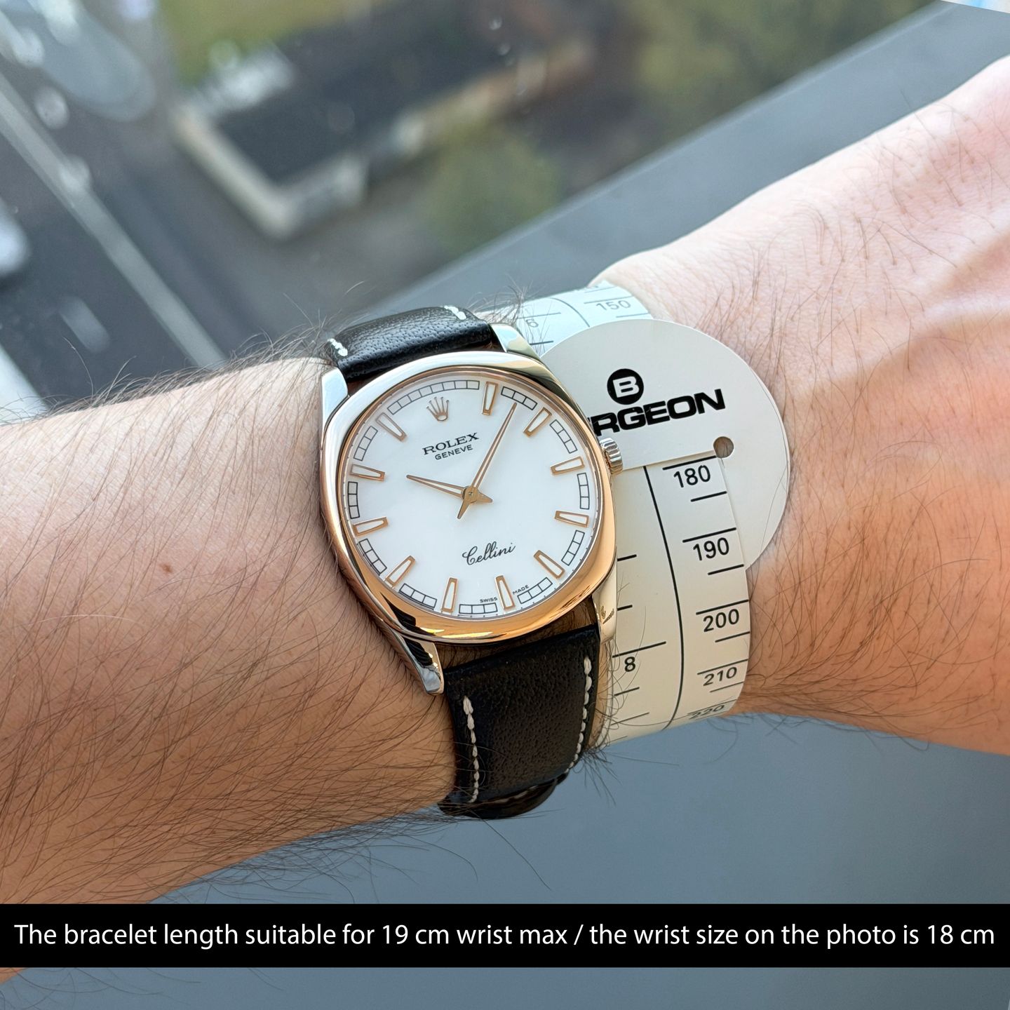 Rolex Cellini Danaos 4243 (2006) - Wit wijzerplaat 38mm Witgoud (2/8)