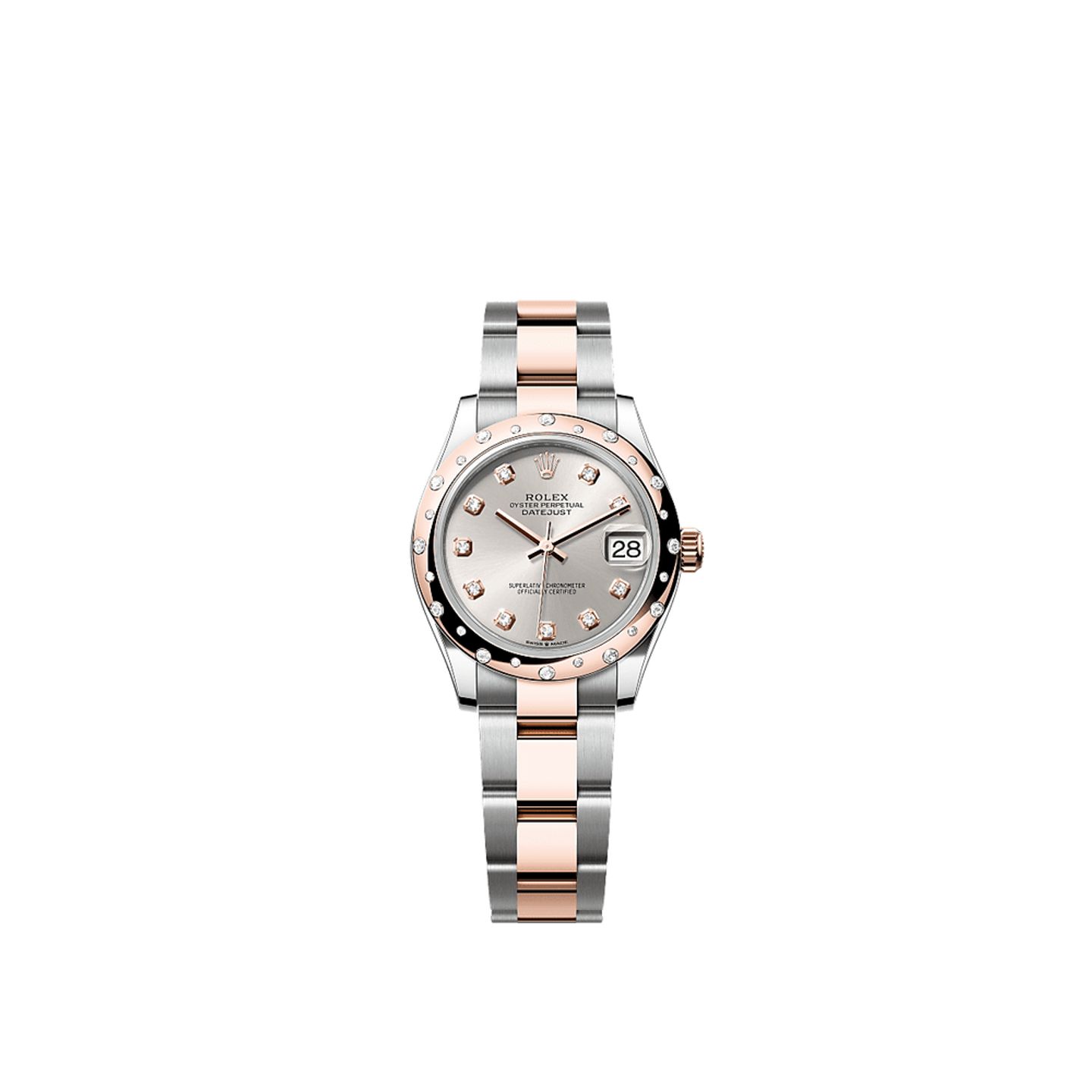 Rolex Datejust 31 278341RBR (2025) - Silver dial 31 mm Gold/Steel case (1/1)