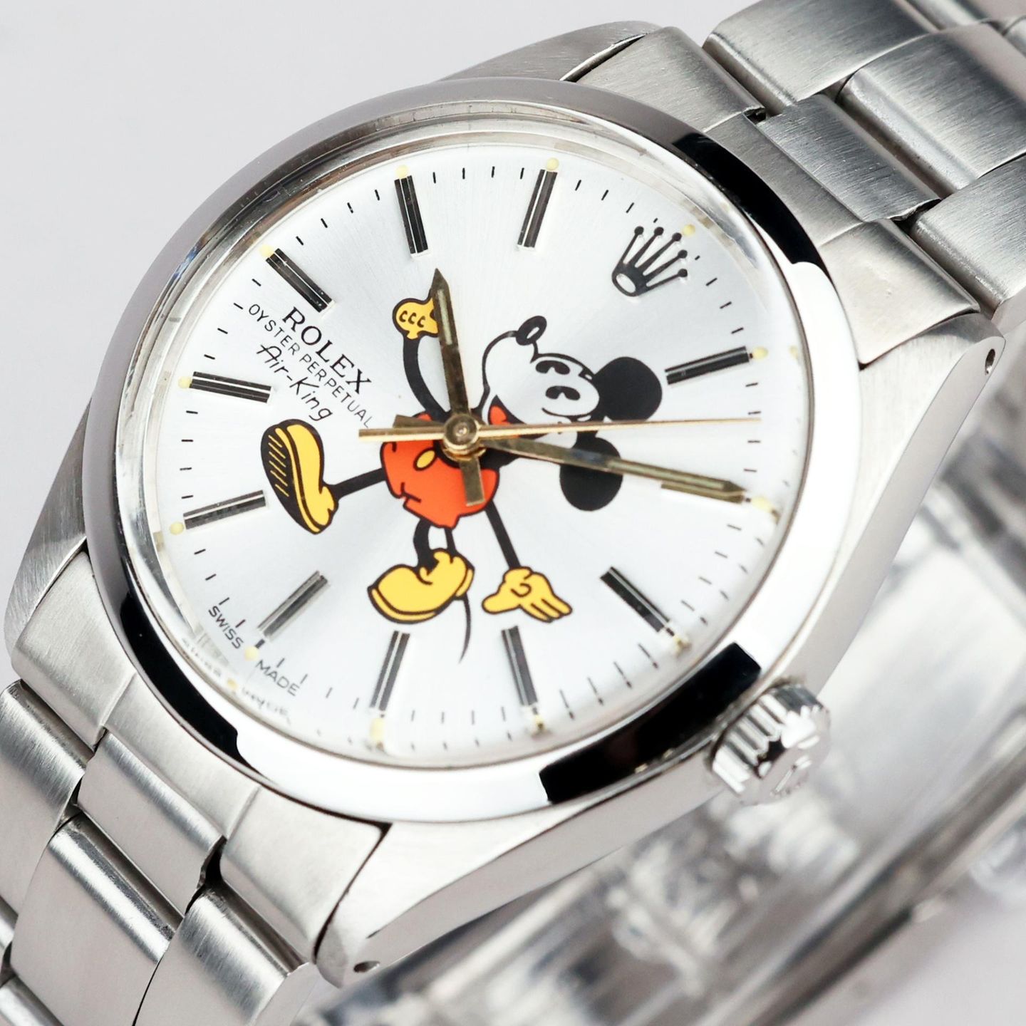 Rolex Air-King 5500 (1980) - 34mm Staal (5/7)