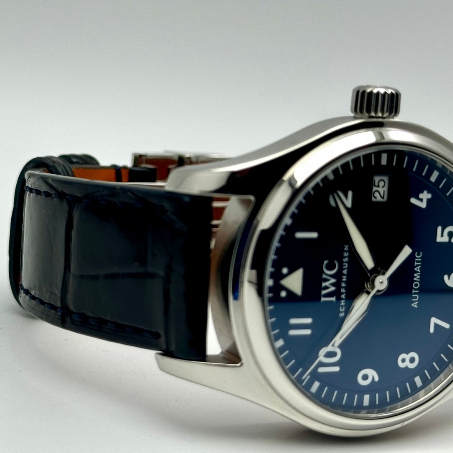 IWC Pilot's Watch Automatic 36 IW324008 (2022) - Blauw wijzerplaat 36mm Staal (4/10)