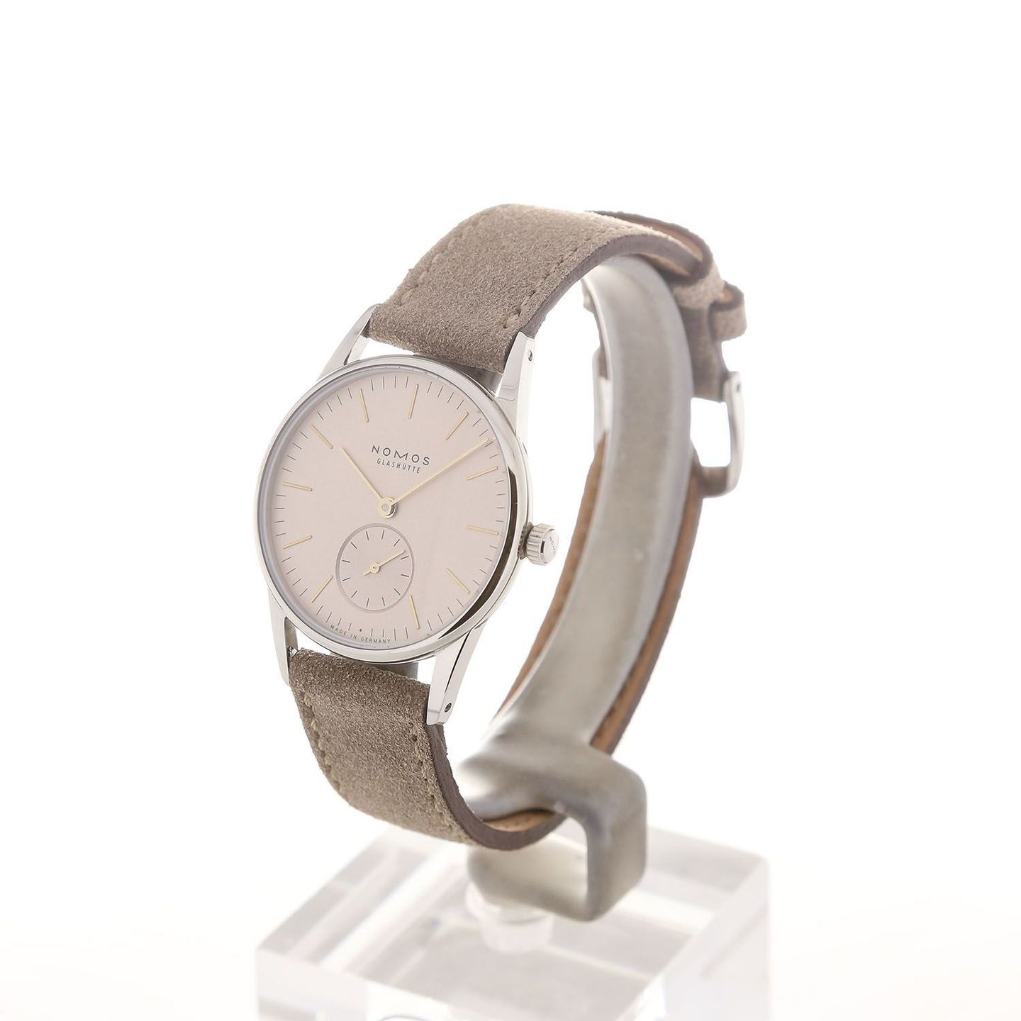 NOMOS Orion 33 325 (2024) - White dial 33 mm Steel case (3/4)