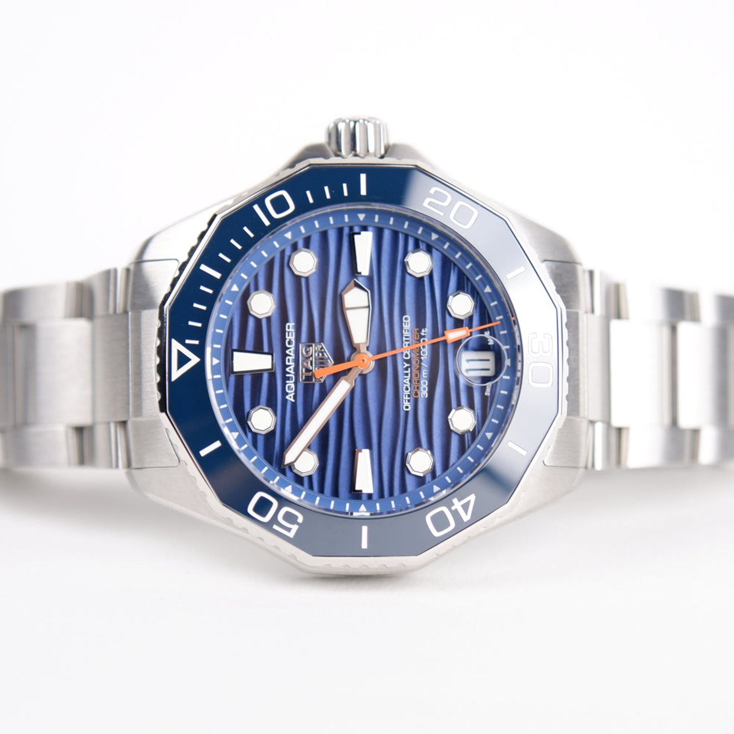 TAG Heuer Aquaracer 300M WBP5111.BA0013 (2026) - Blauw wijzerplaat 42mm Staal (1/1)