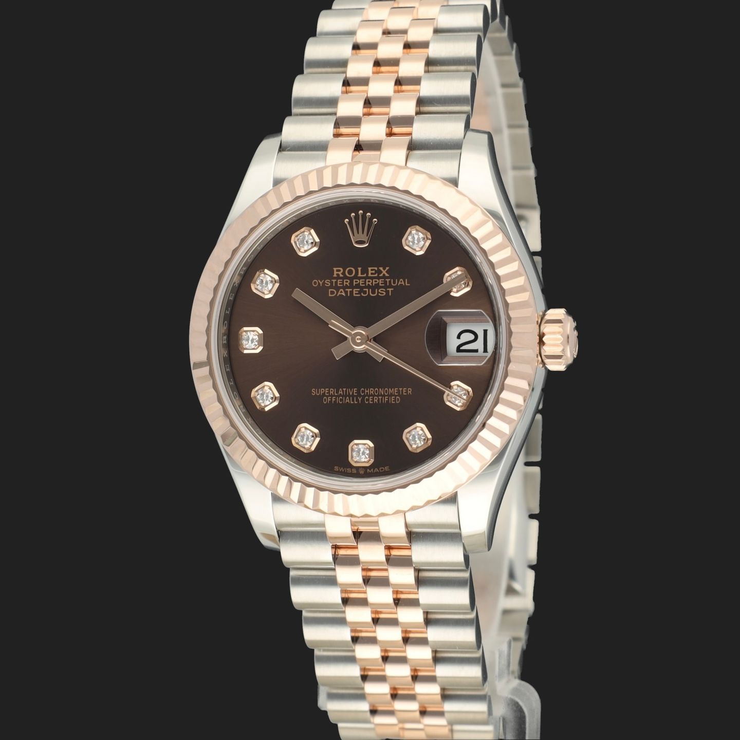 Rolex Datejust 31 278271 (2024) - 31mm Goud/Staal (1/8)