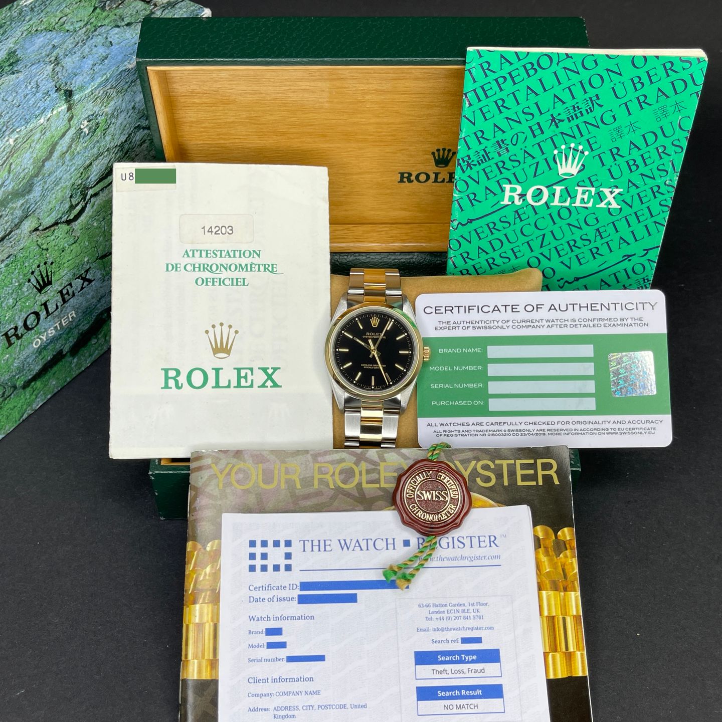 Rolex Oyster Perpetual 34 14203 - (2/8)