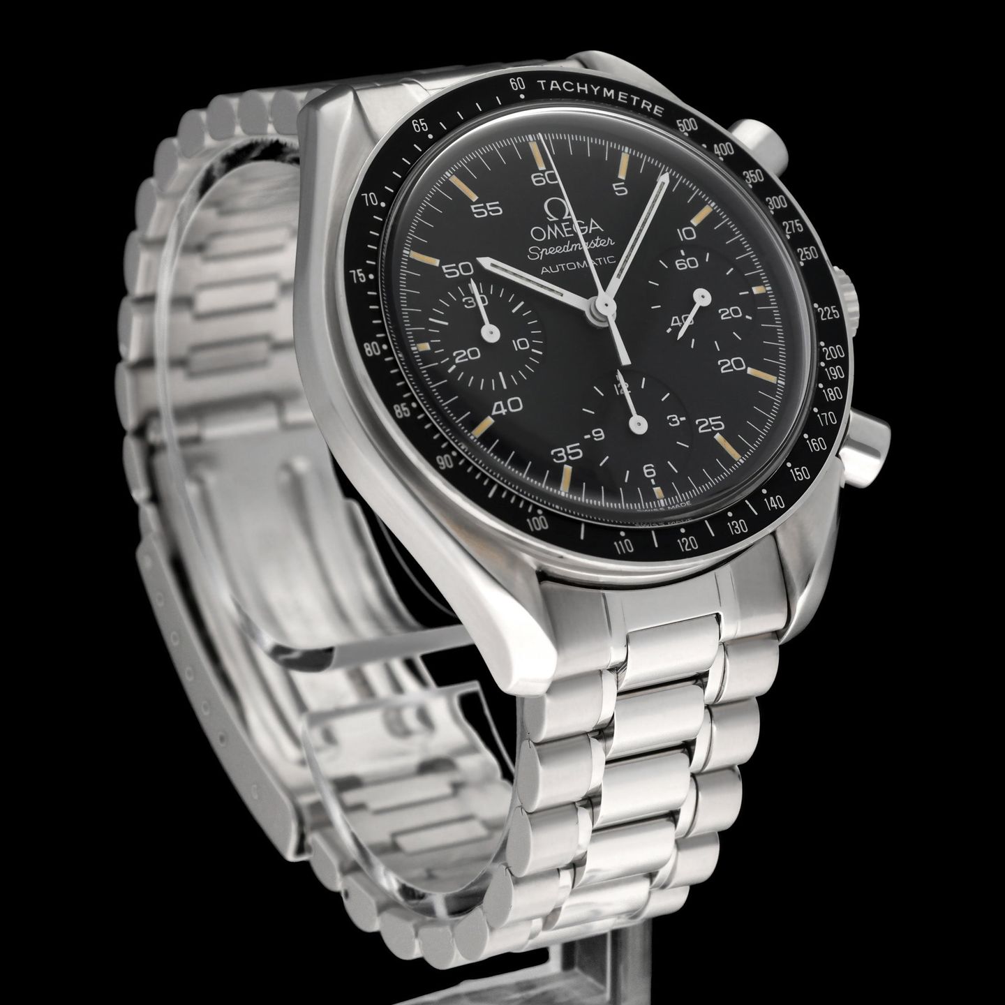 Omega Speedmaster Reduced 3510.50.00 (1993) - Black dial 39 mm Steel case (6/8)