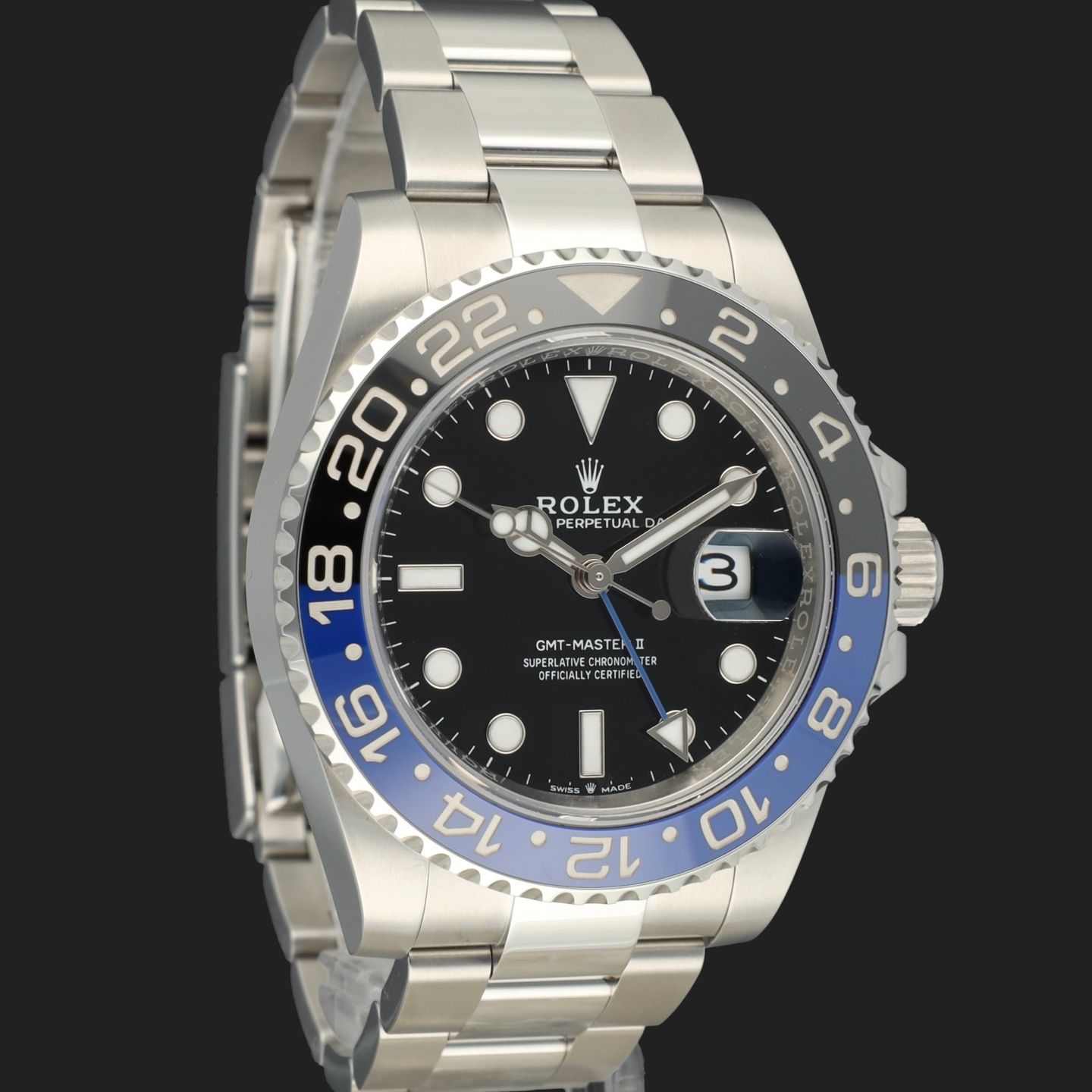 Rolex GMT-Master II 126710BLNR (2024) - Zwart wijzerplaat 40mm Staal (4/8)