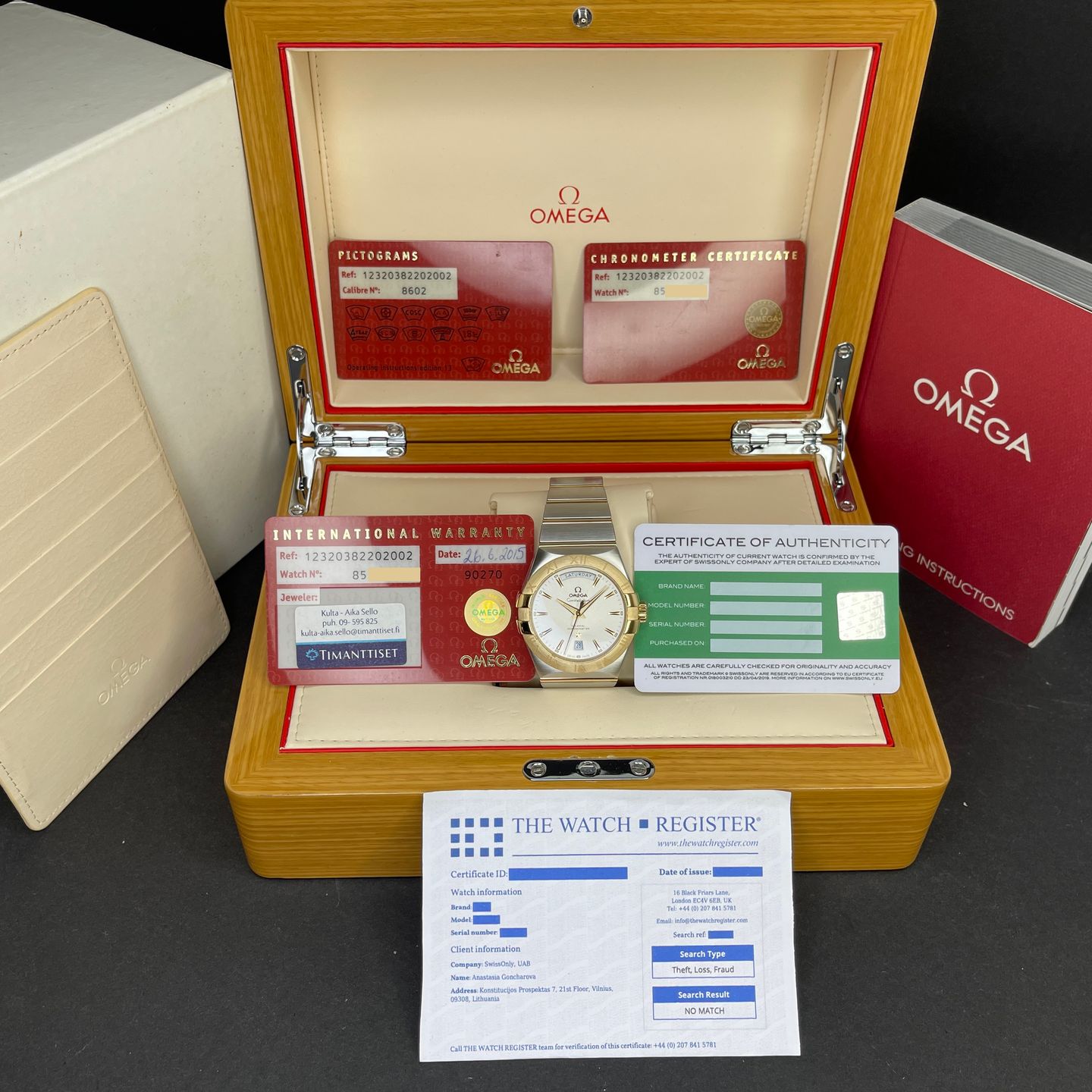 Omega Constellation Day-Date 123.20.38.22.02.002 - (3/8)