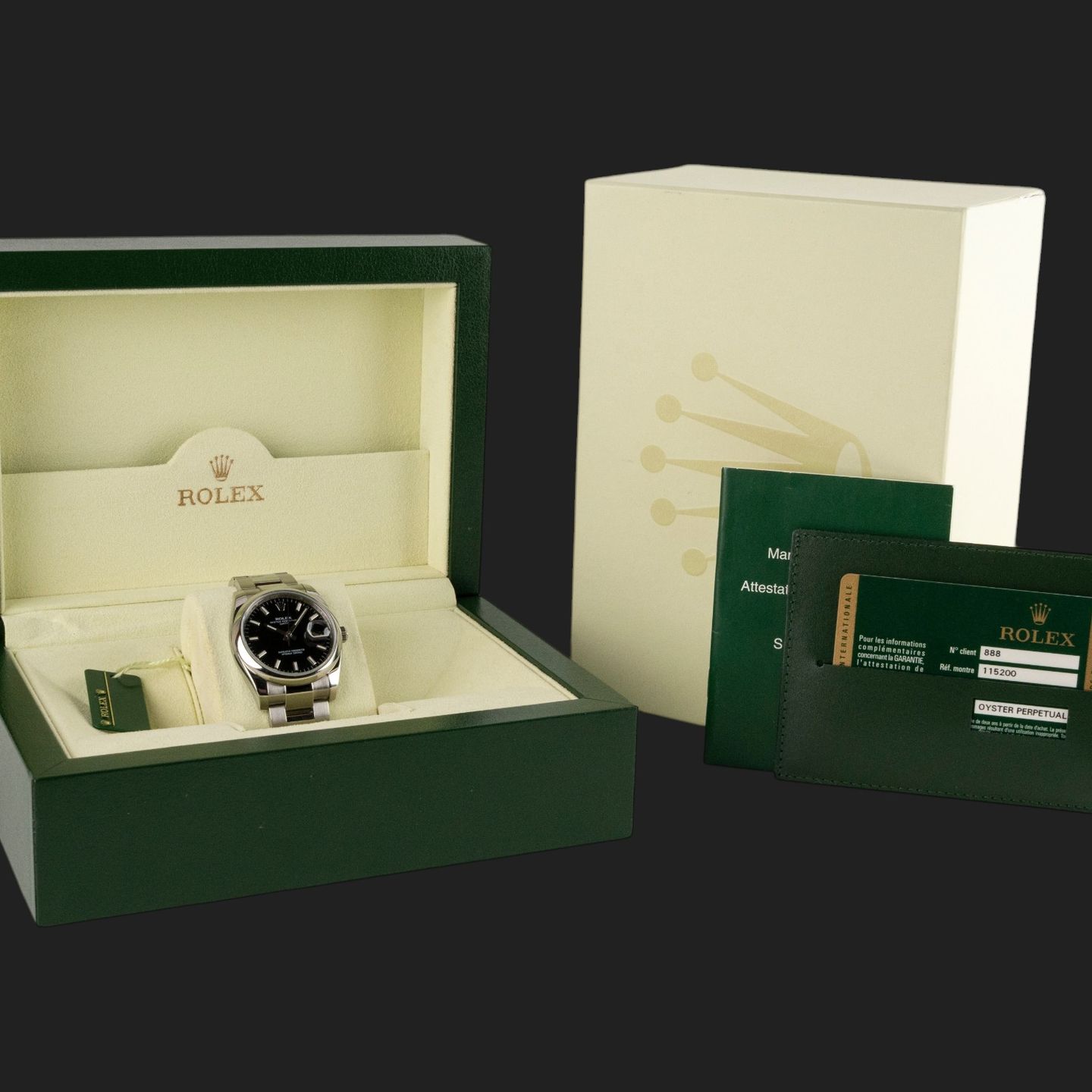 Rolex Oyster Perpetual Date 115200 - (8/8)