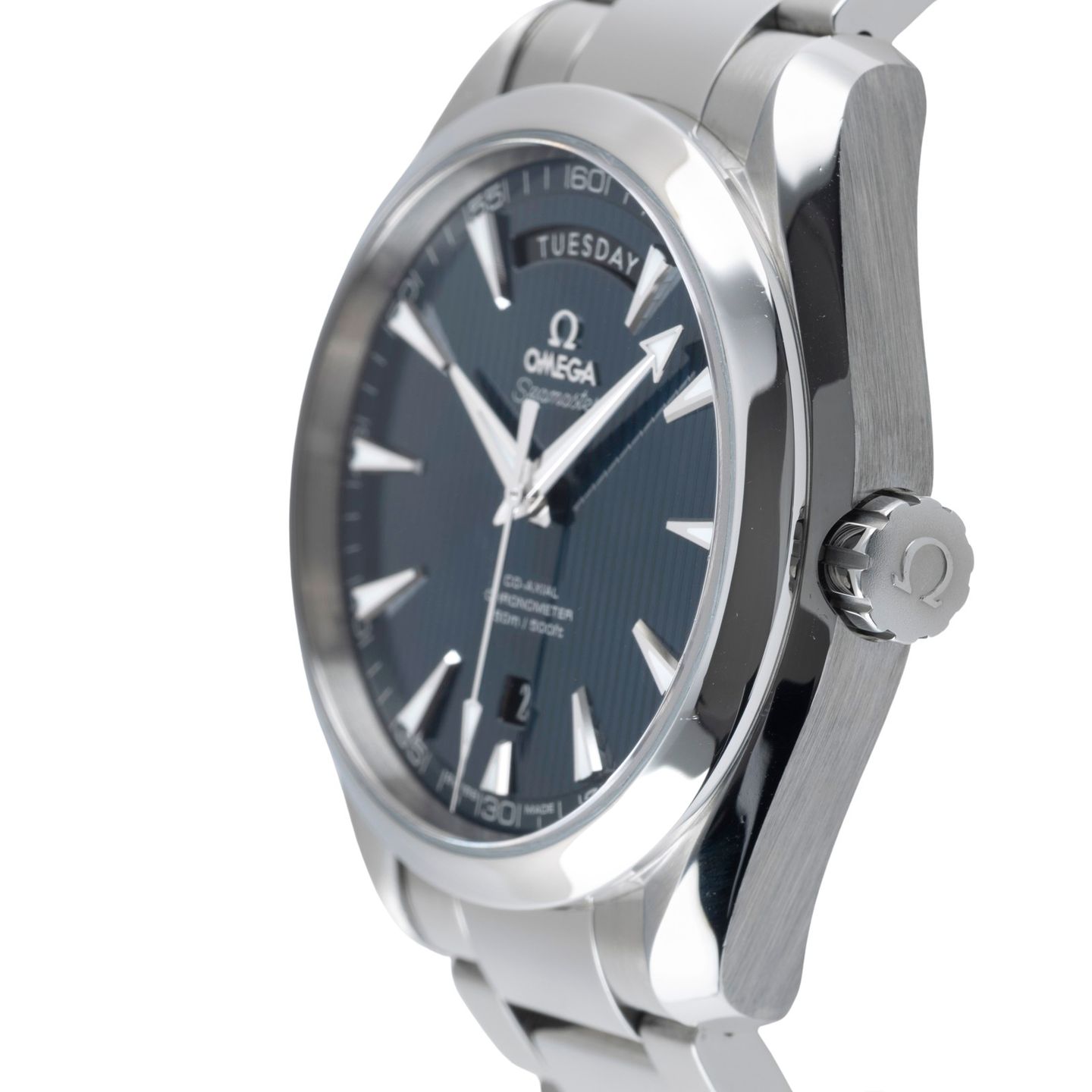 Omega Seamaster Aqua Terra 231.10.42.22.03.001 (Onbekend (willekeurig serienummer)) - Blauw wijzerplaat 42mm Staal (6/8)