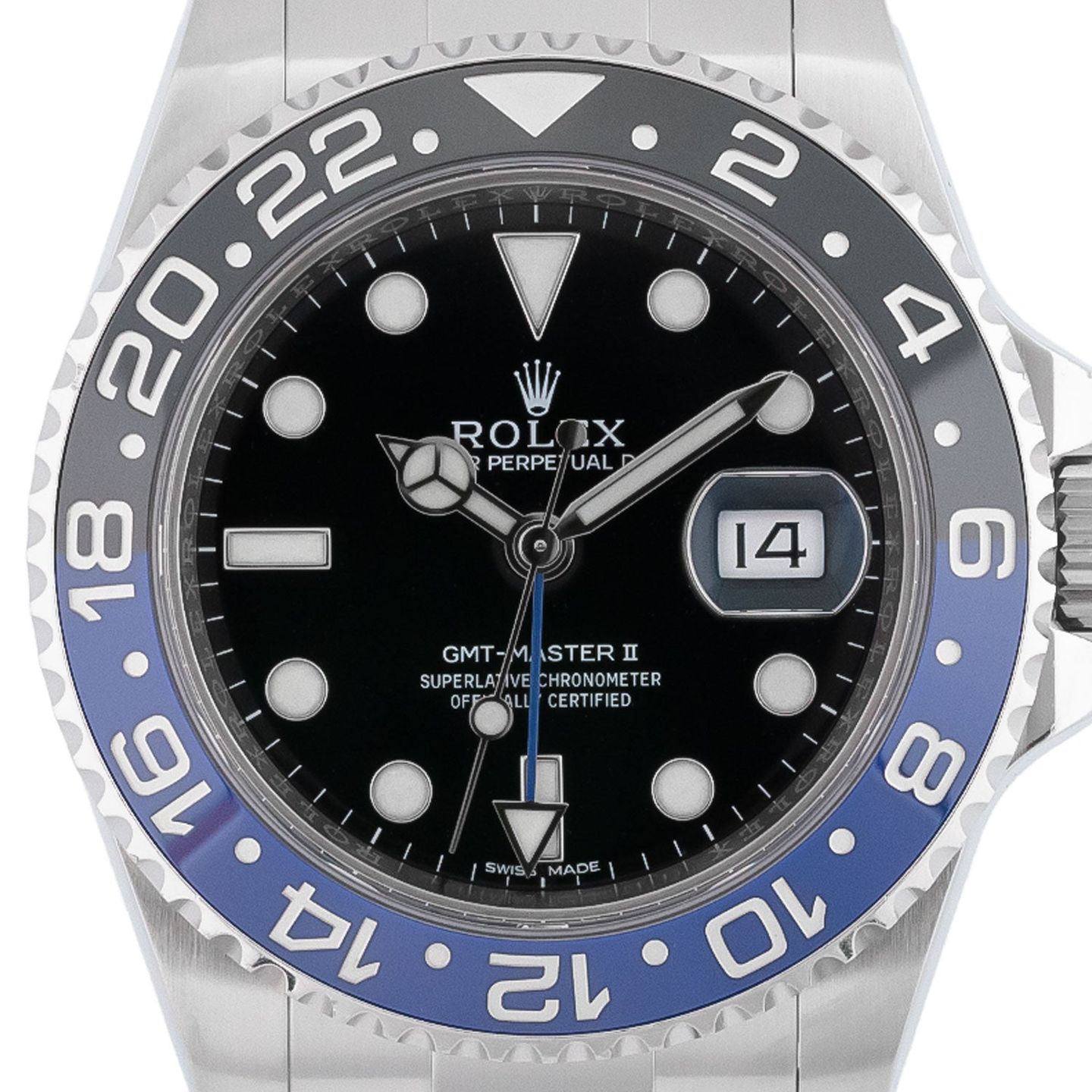 Rolex GMT-Master II 116710BLNR (2017) - Black dial 40 mm Steel case (2/5)