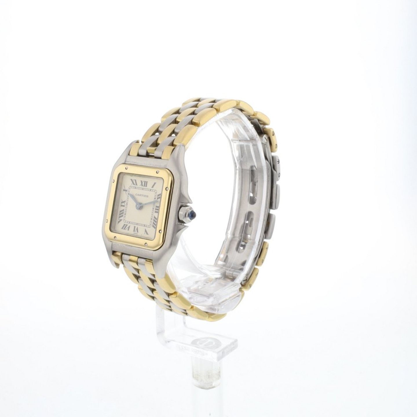 Cartier Panthère 66921 (Unknown (random serial)) - White dial 22 mm Gold/Steel case (2/4)