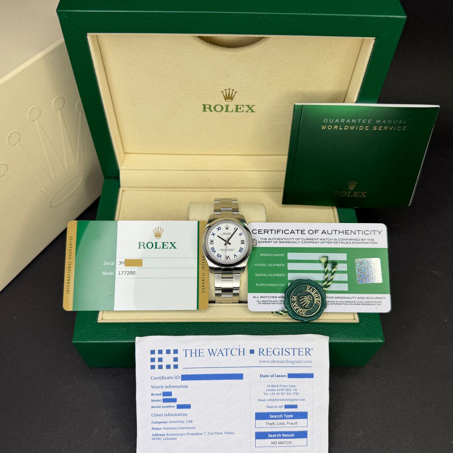 Rolex Oyster Perpetual 31 177200 - (3/8)