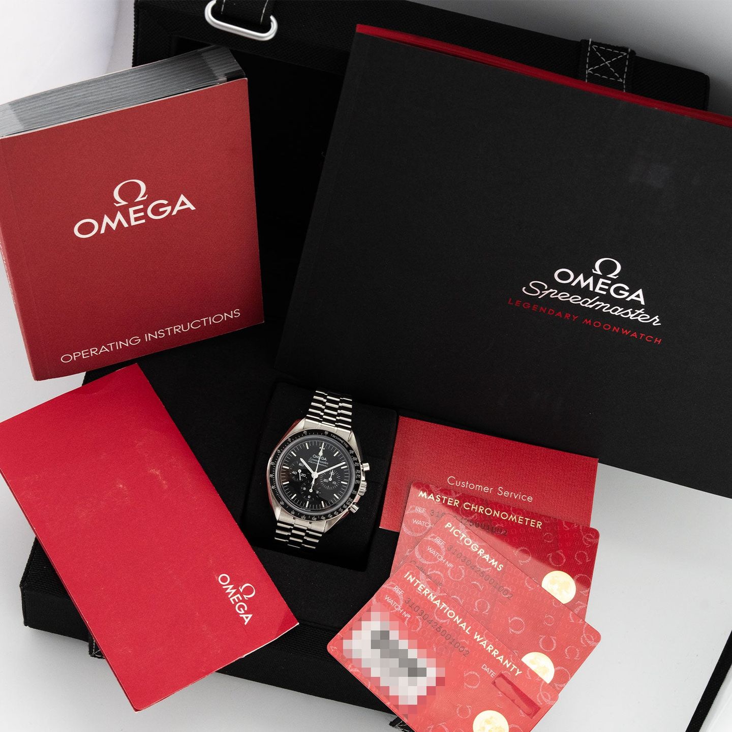 Omega Speedmaster Professional Moonwatch 310.30.42.50.01.002 (2021) - Black dial 42 mm Steel case (6/6)