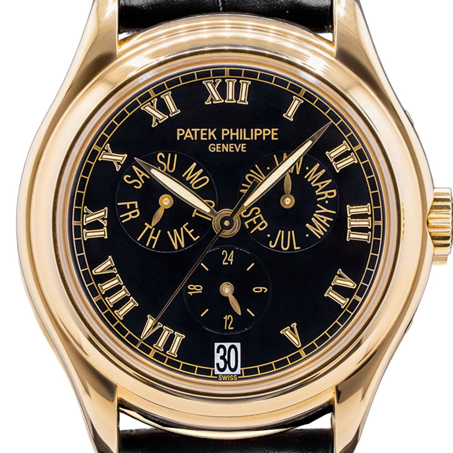 Patek Philippe Annual Calendar 5035J (Unknown (random serial)) - 37 mm Yellow Gold case (2/2)