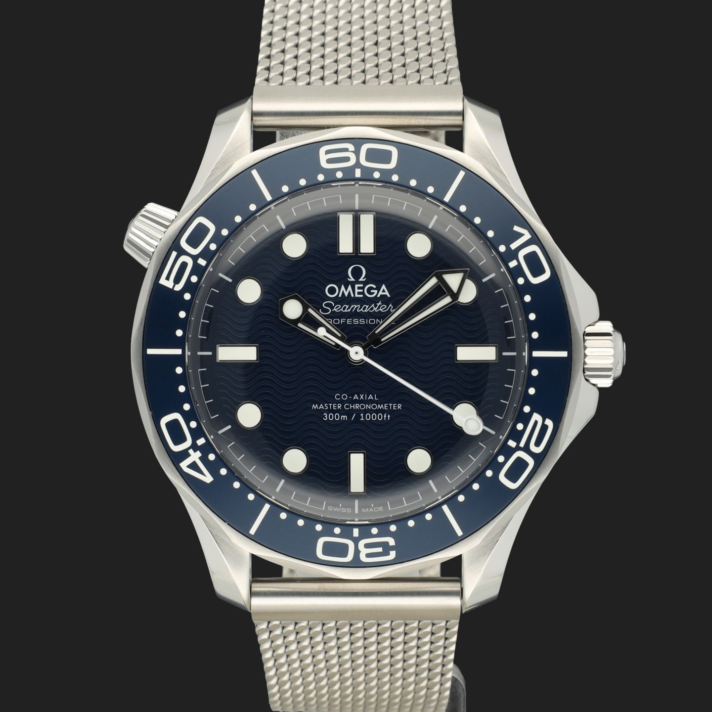 Omega Seamaster Diver 300 M 210.30.42.20.03.002 (2025) - Blue dial 42 mm Steel case (2/7)