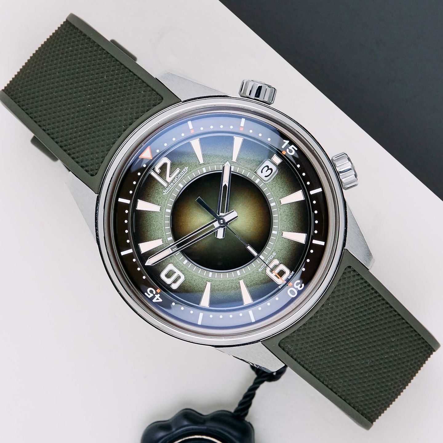 Jaeger-LeCoultre Polaris Q906863J (2022) - Green dial 42 mm Steel case (1/8)