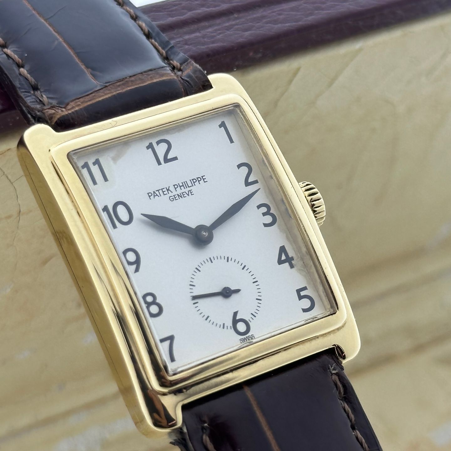 Patek Philippe Gondolo 5010 (1995) - Zilver wijzerplaat 34mm (7/8)