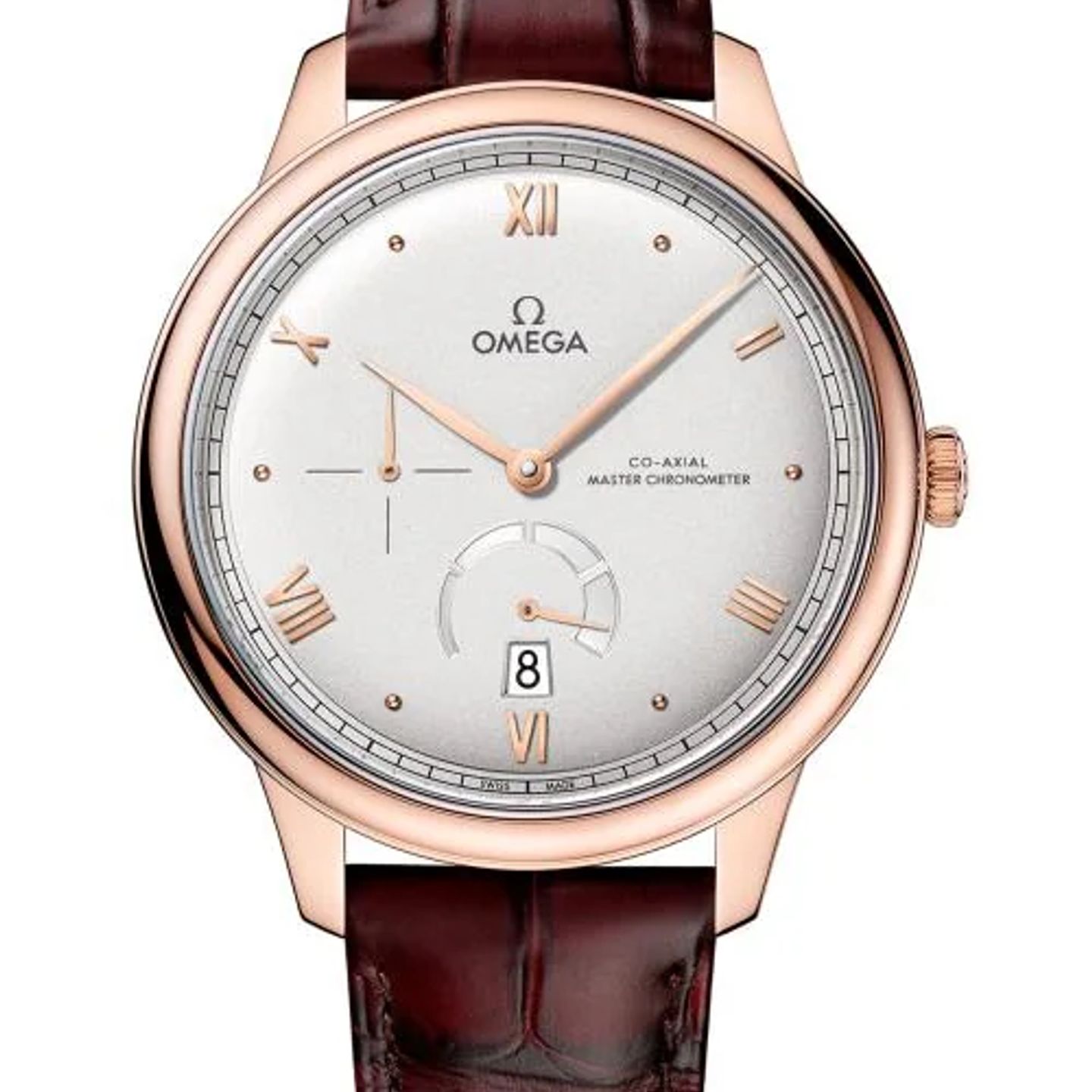 Omega De Ville 434.53.41.21.02.001 (2026) - Zilver wijzerplaat 41mm Roségoud (1/1)